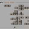 KAP Midas PBT Doubleshot Keycap Set