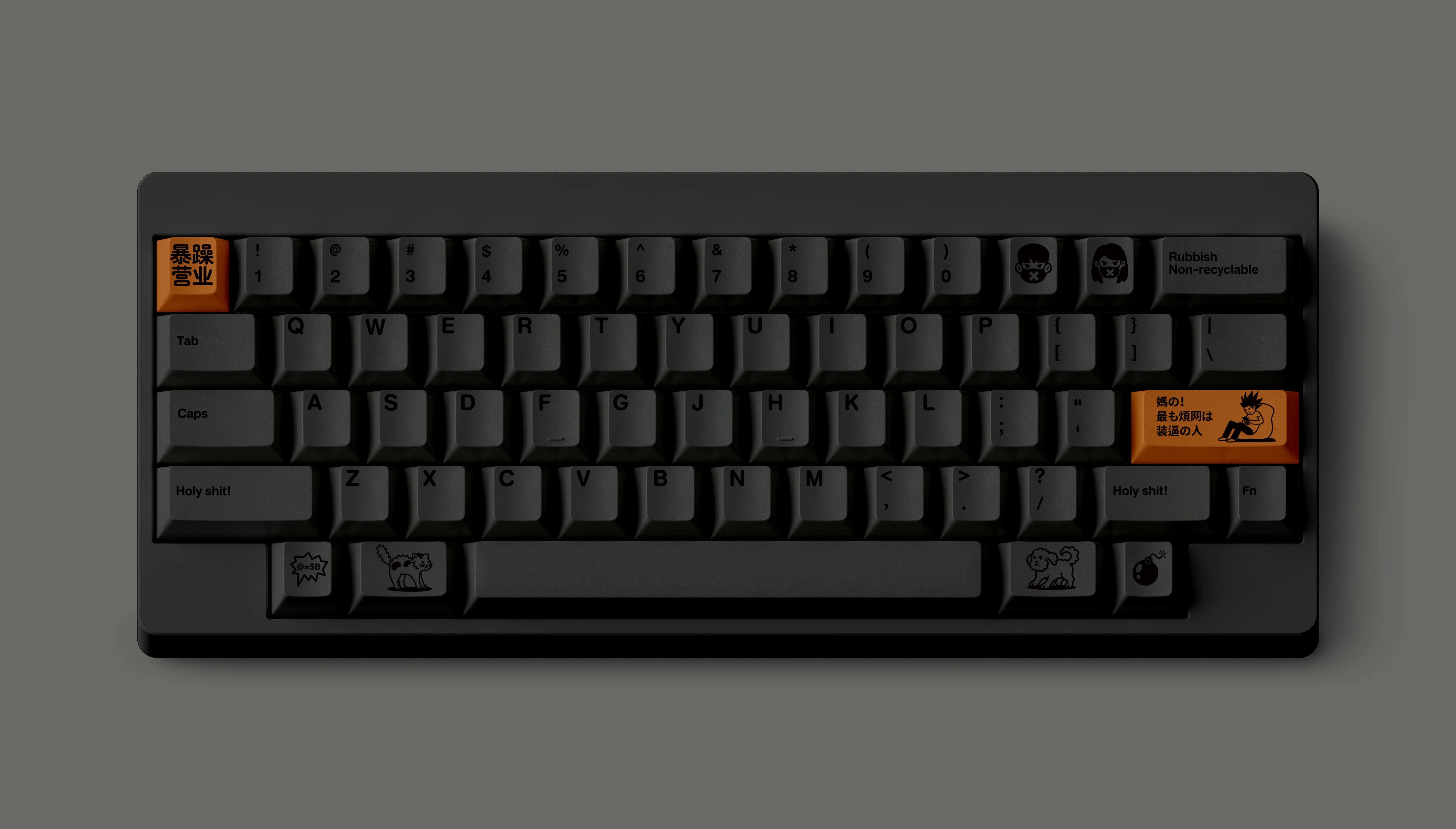 FBB F**k Typing PBT Keycap Set