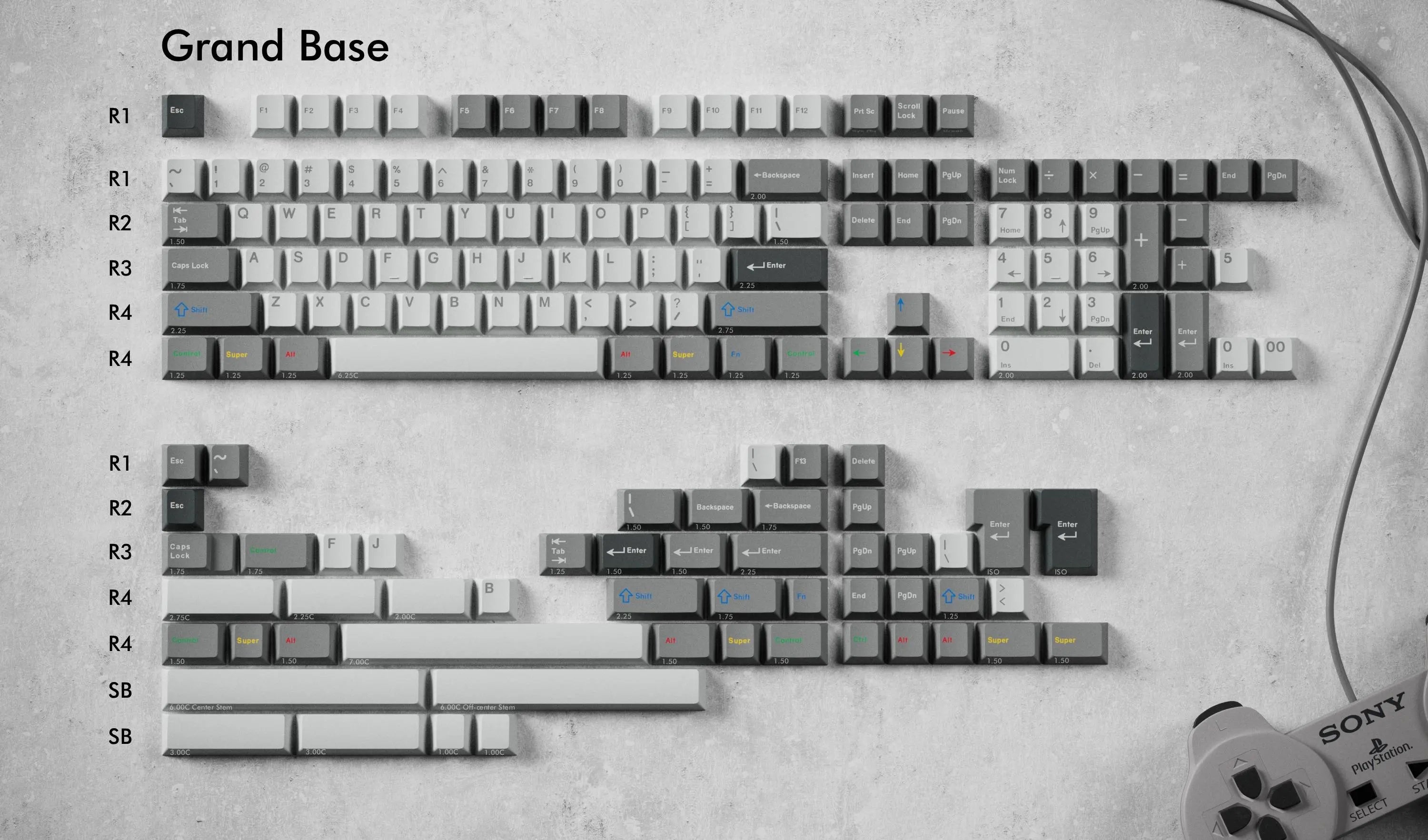 GMK CYL N16 ABS Keycap Set