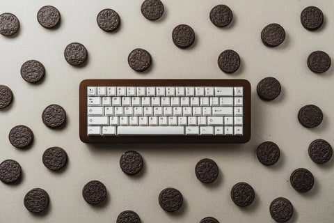 PBTfans Cookies 'N Creme ABS Doubleshot Keycap Set