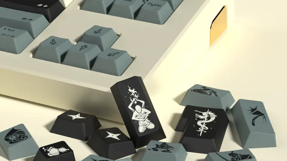 SoulCat Samurai PBT Keycap Set