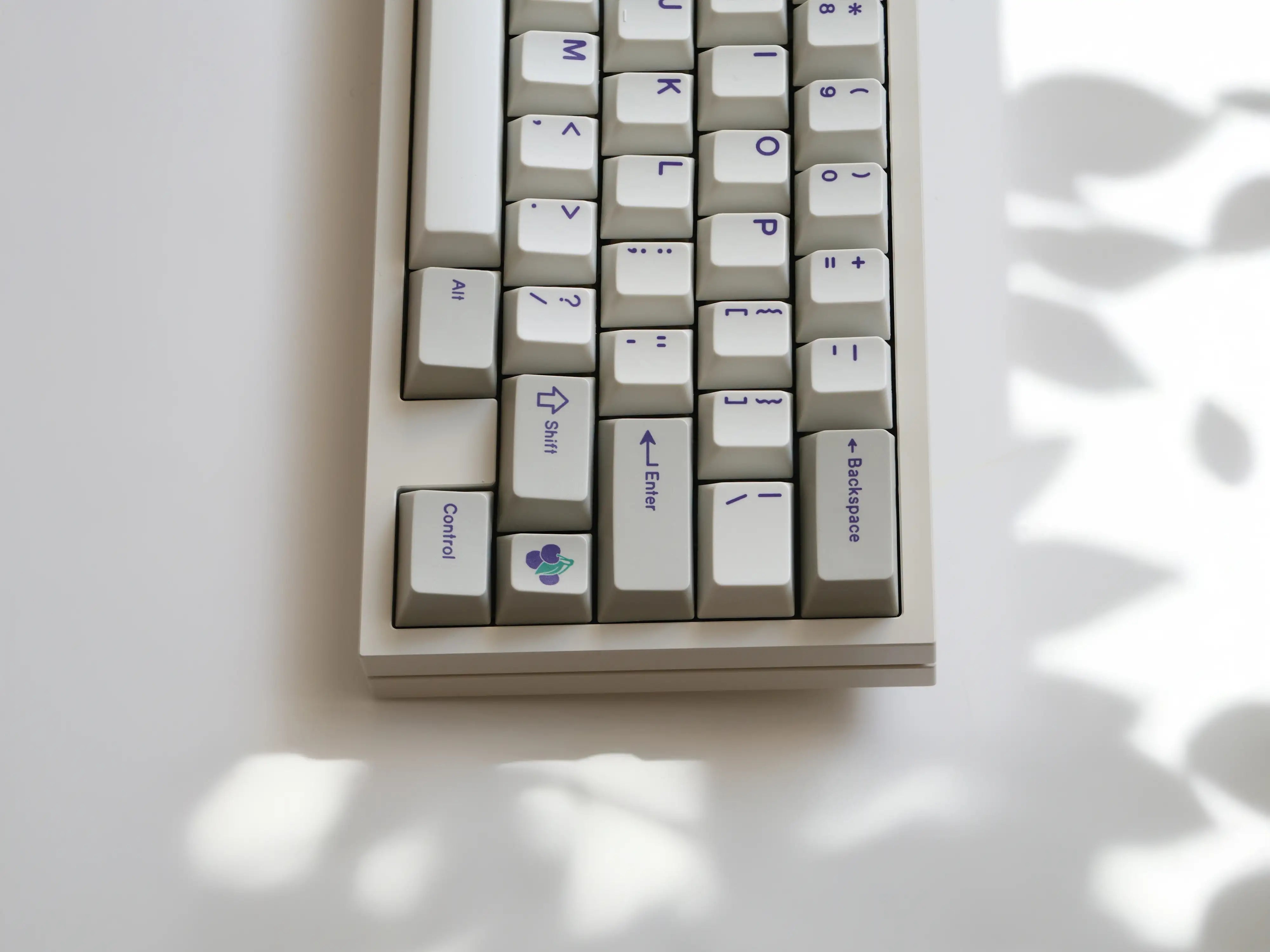 ArmorSuit Classic Purple PBT Keycap Set