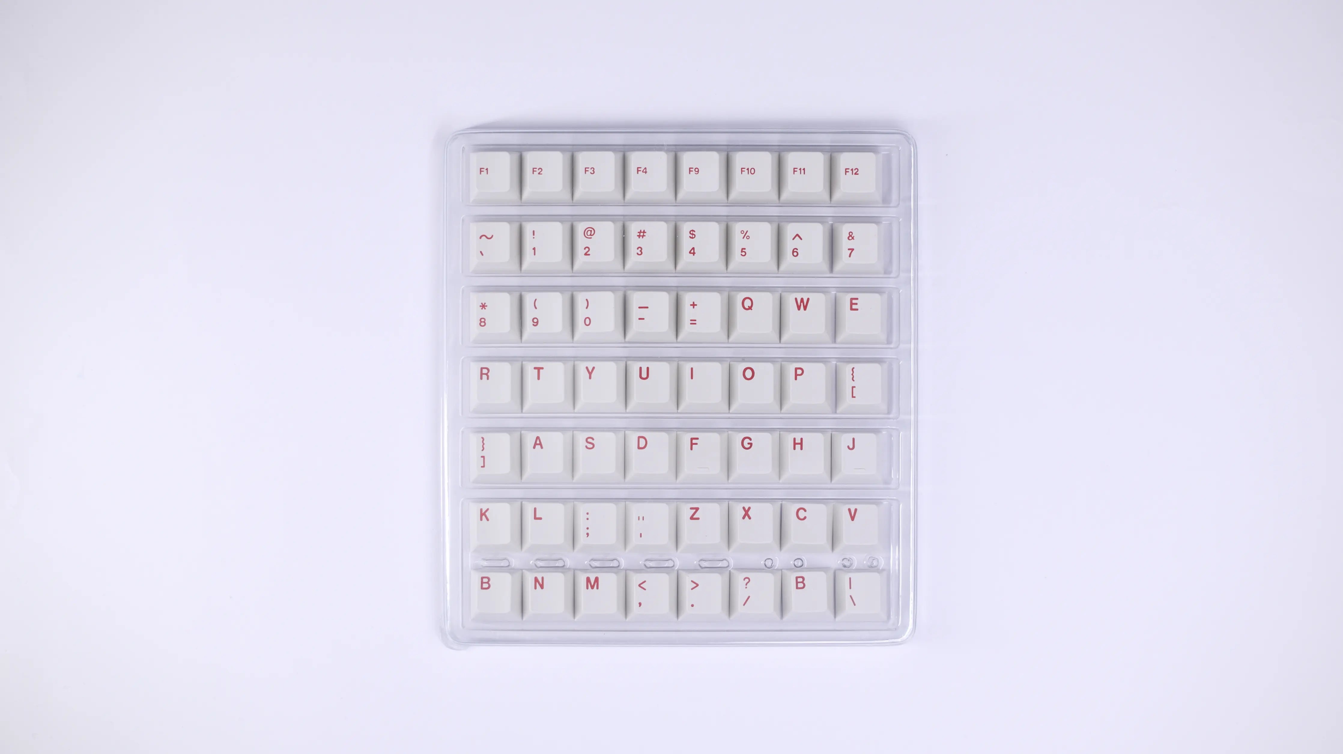 ArmorSuit Classic Red ABS Keycap Set