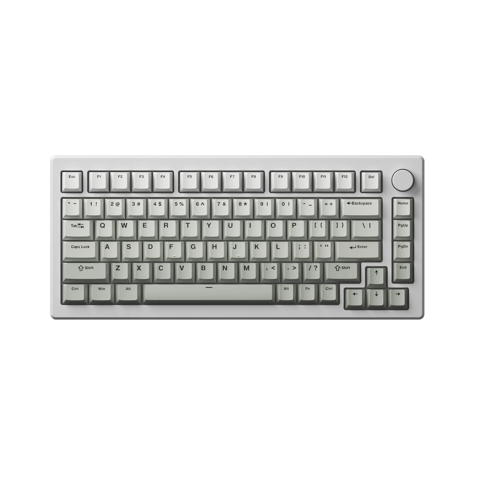 Akko Cool Gray PBT Keycap Set