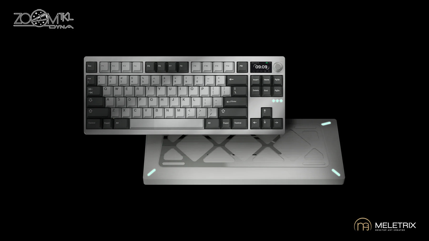 Meletrix Zoom Dyna TKL Wireless Barebone Mechanical Keyboard Kit