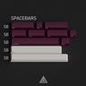 GMK Maroon ABS Keycap Set