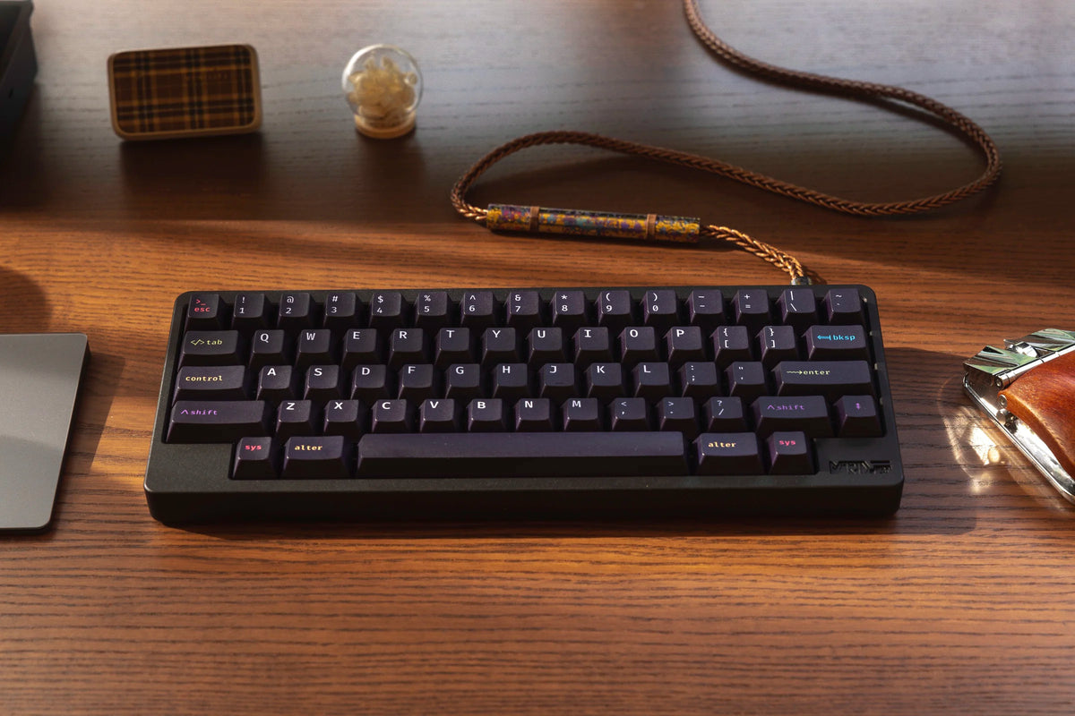 Unmarked Design - Fira Code Dark PBT Keycap Set