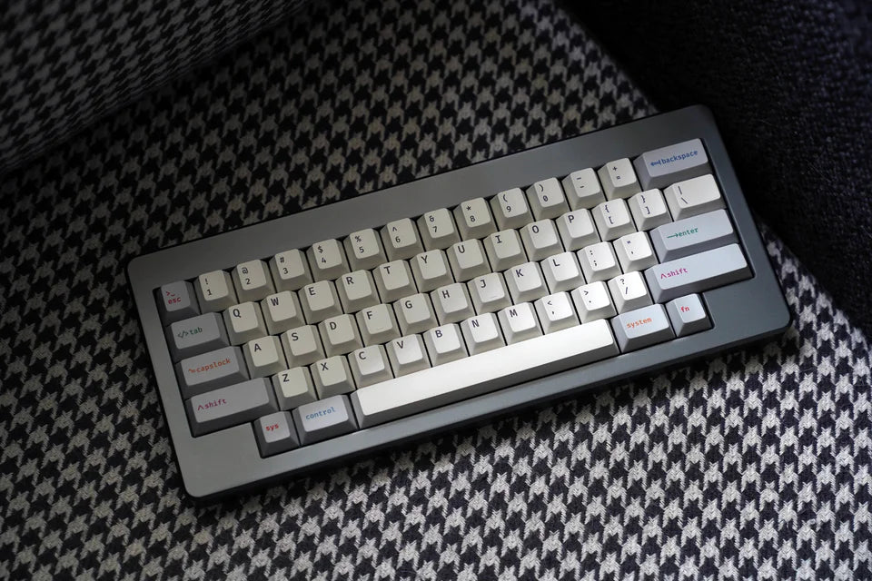 Unmarked Design - Fira Code Light PBT Keycap Set
