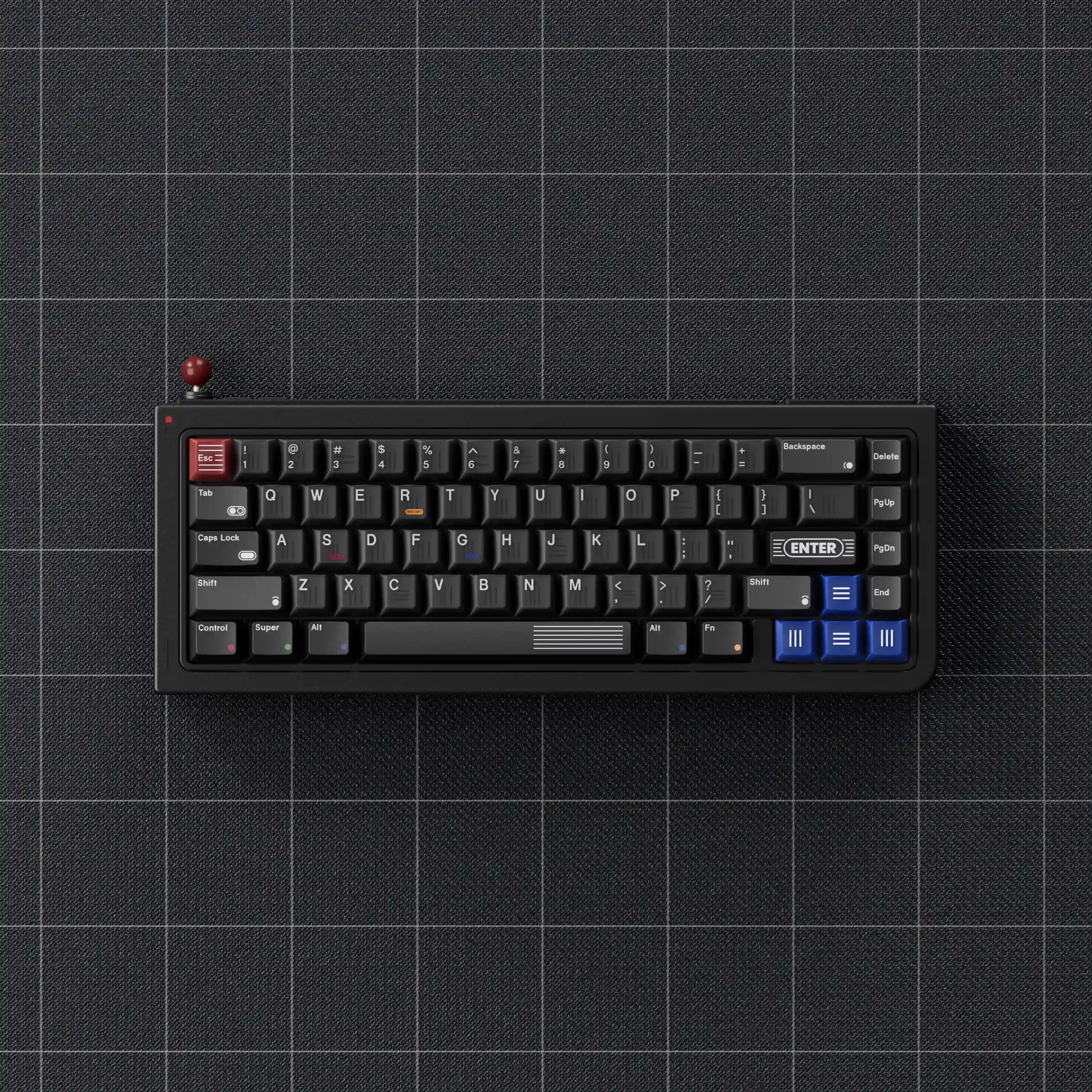 80Retros Game 1989 Black PBT Keycap Set