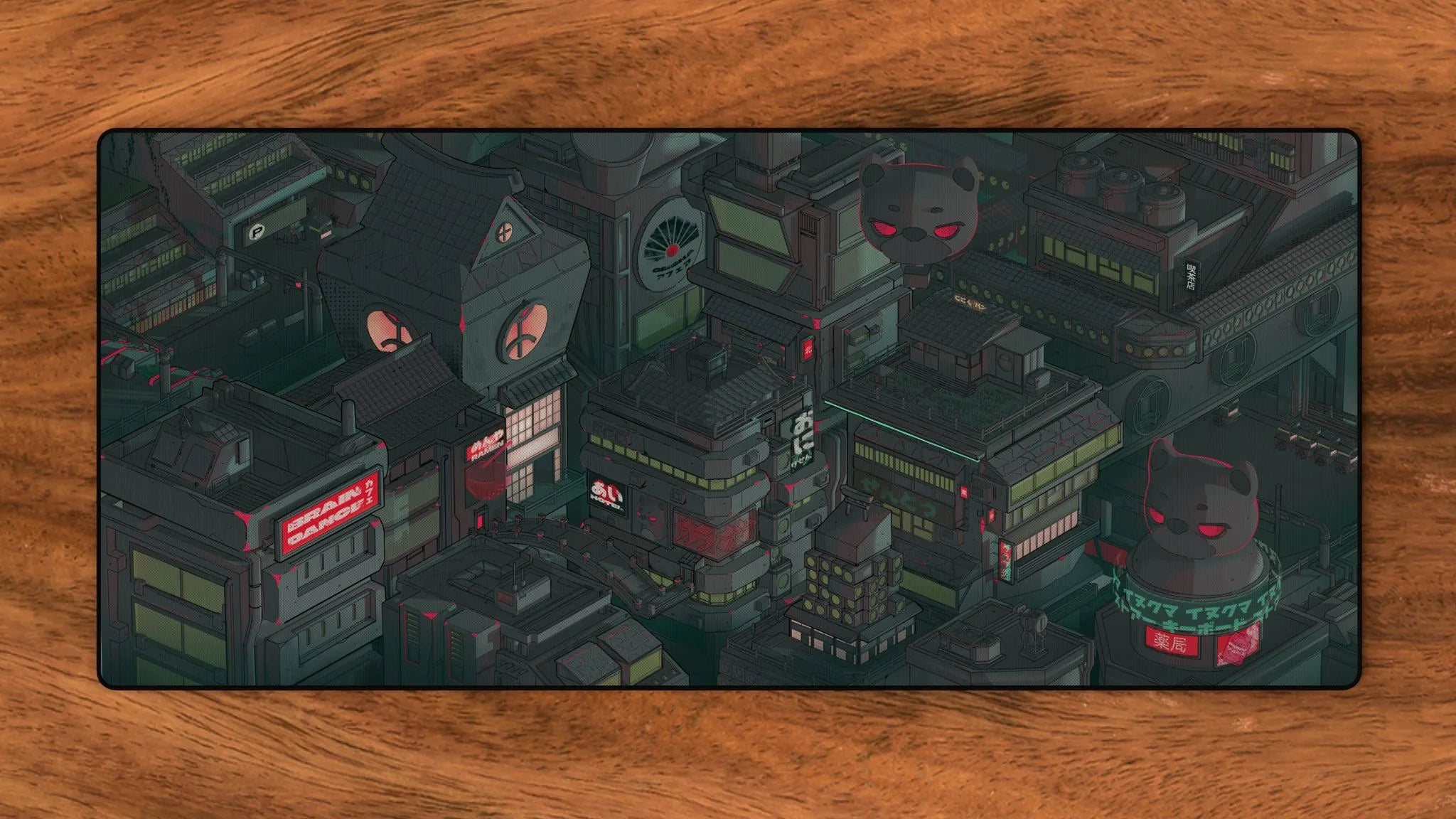 Inukuma In Shinjuku Deskmat by Influ