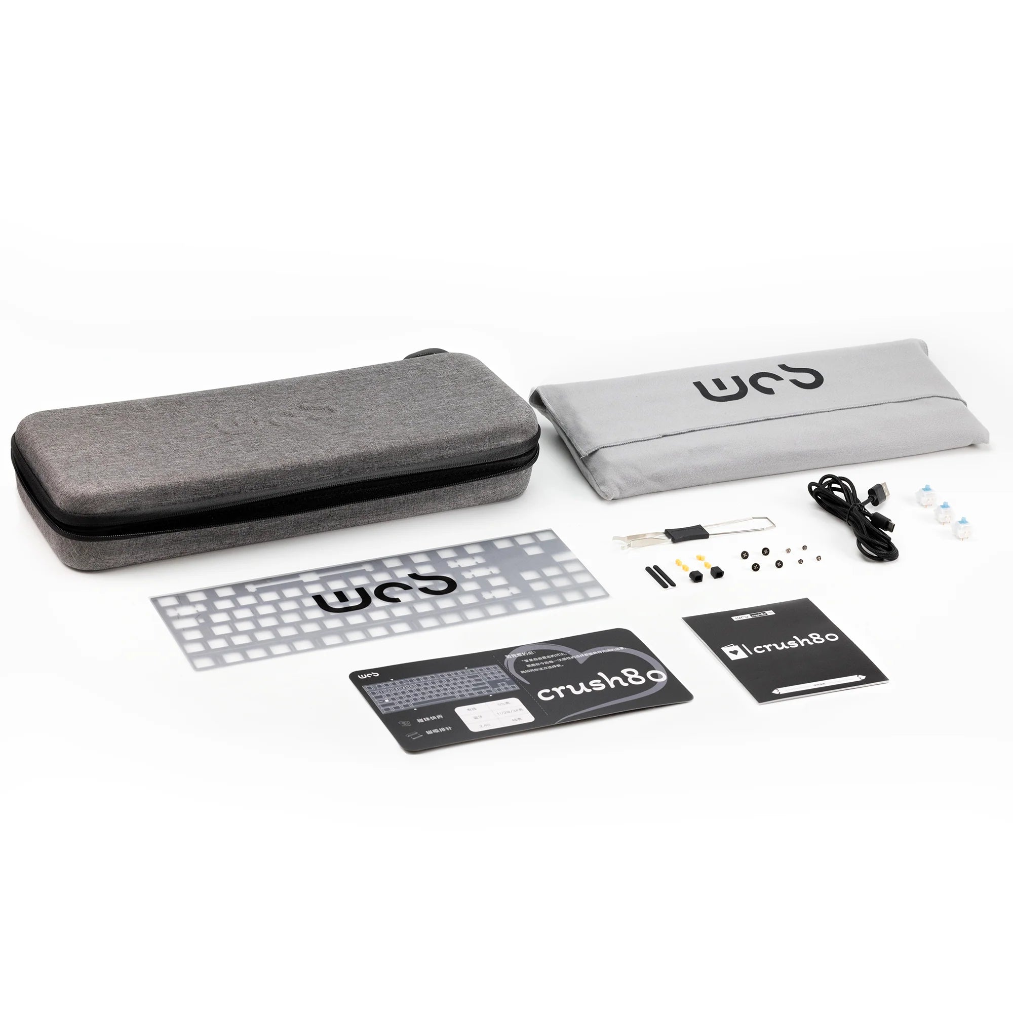 WOBKEY Crush80 Prebuilt Mechanical Keyboard Kit