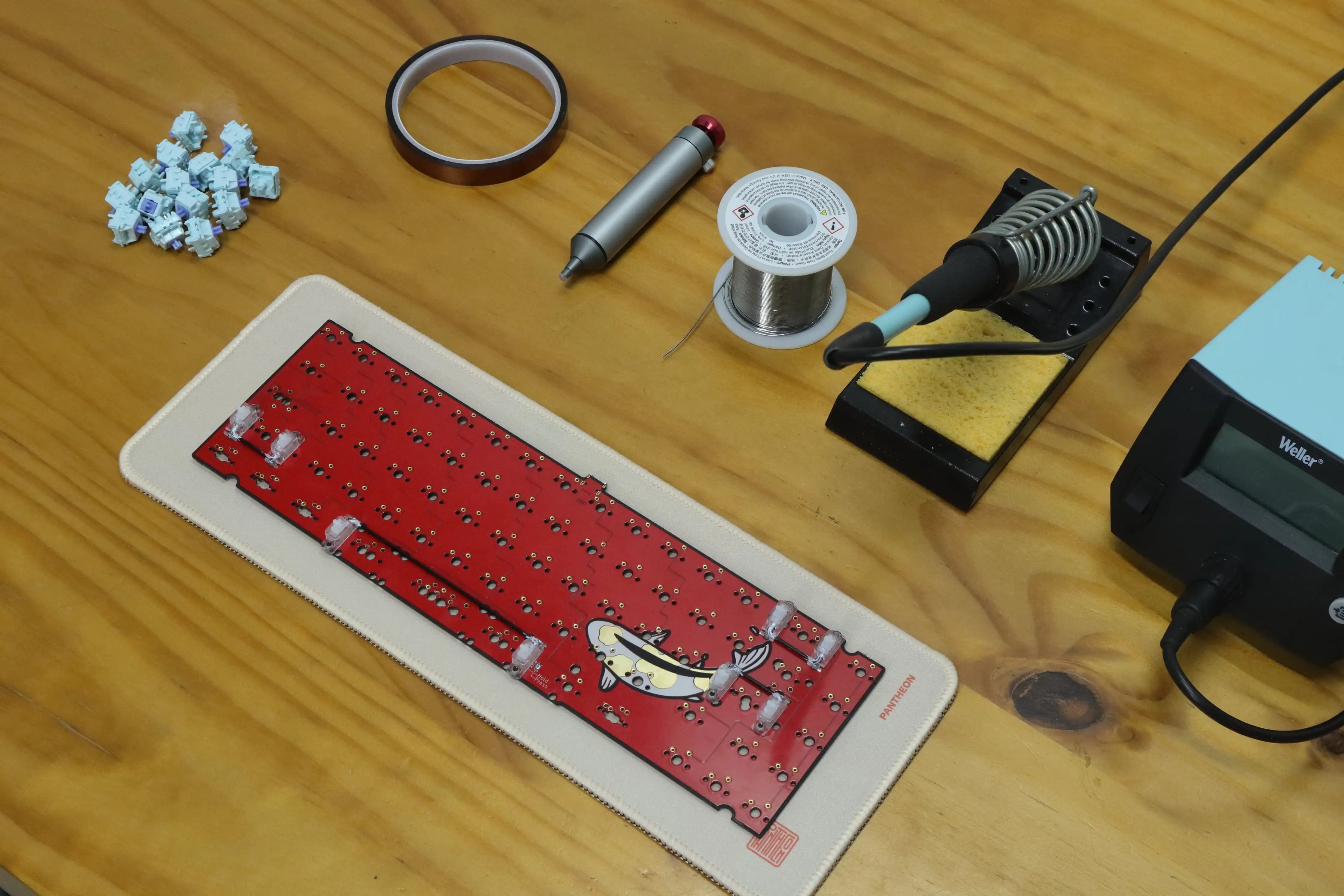 Keyboard Soldering / Desoldering Service