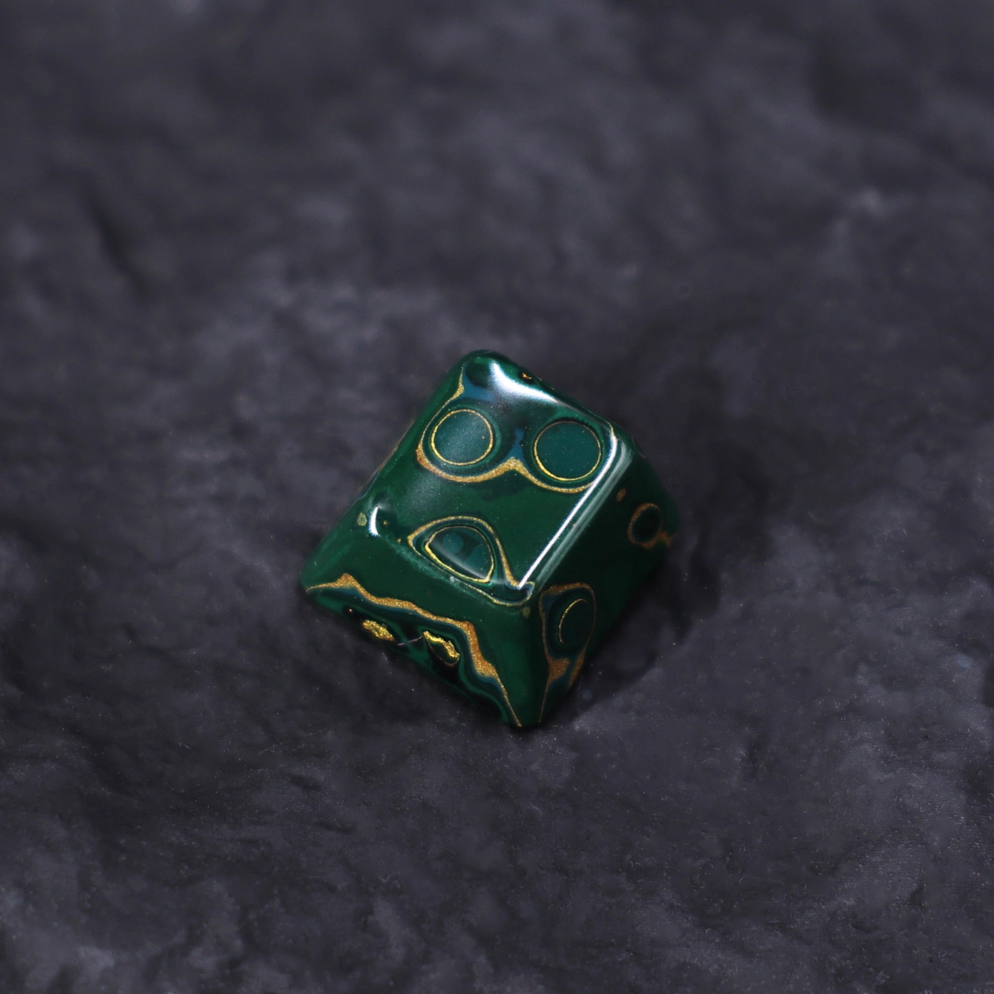 Jade Lacquered Ceramic Artisan Keycap