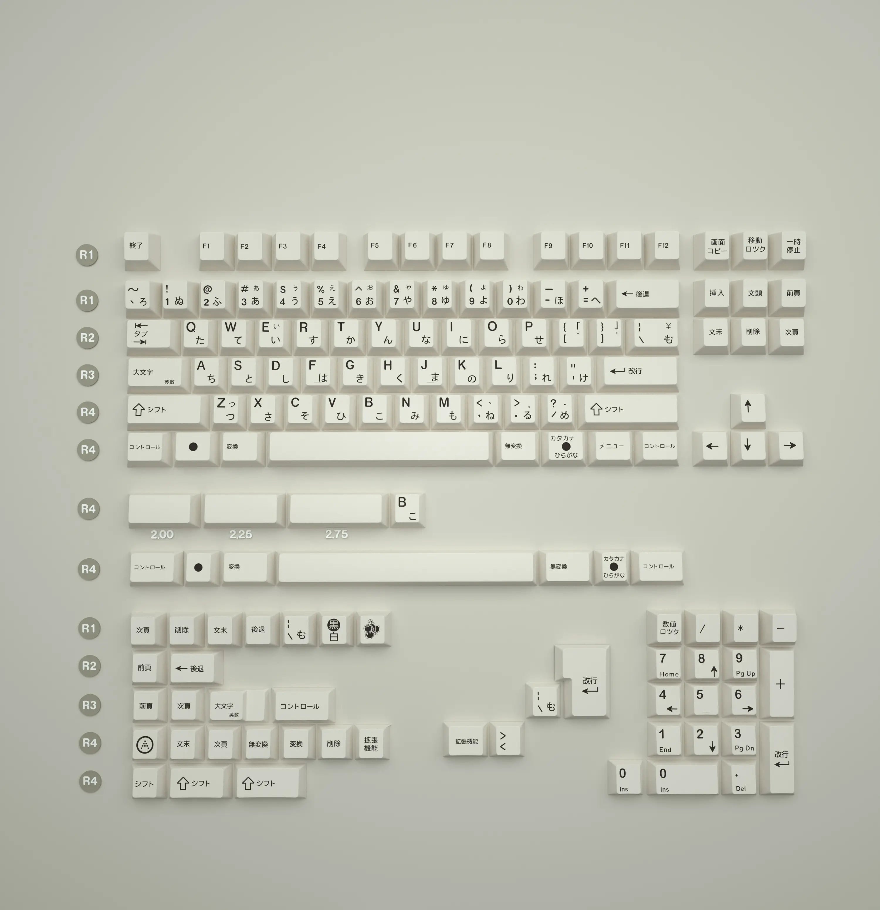 XMI Kuro PBT Keycap Set