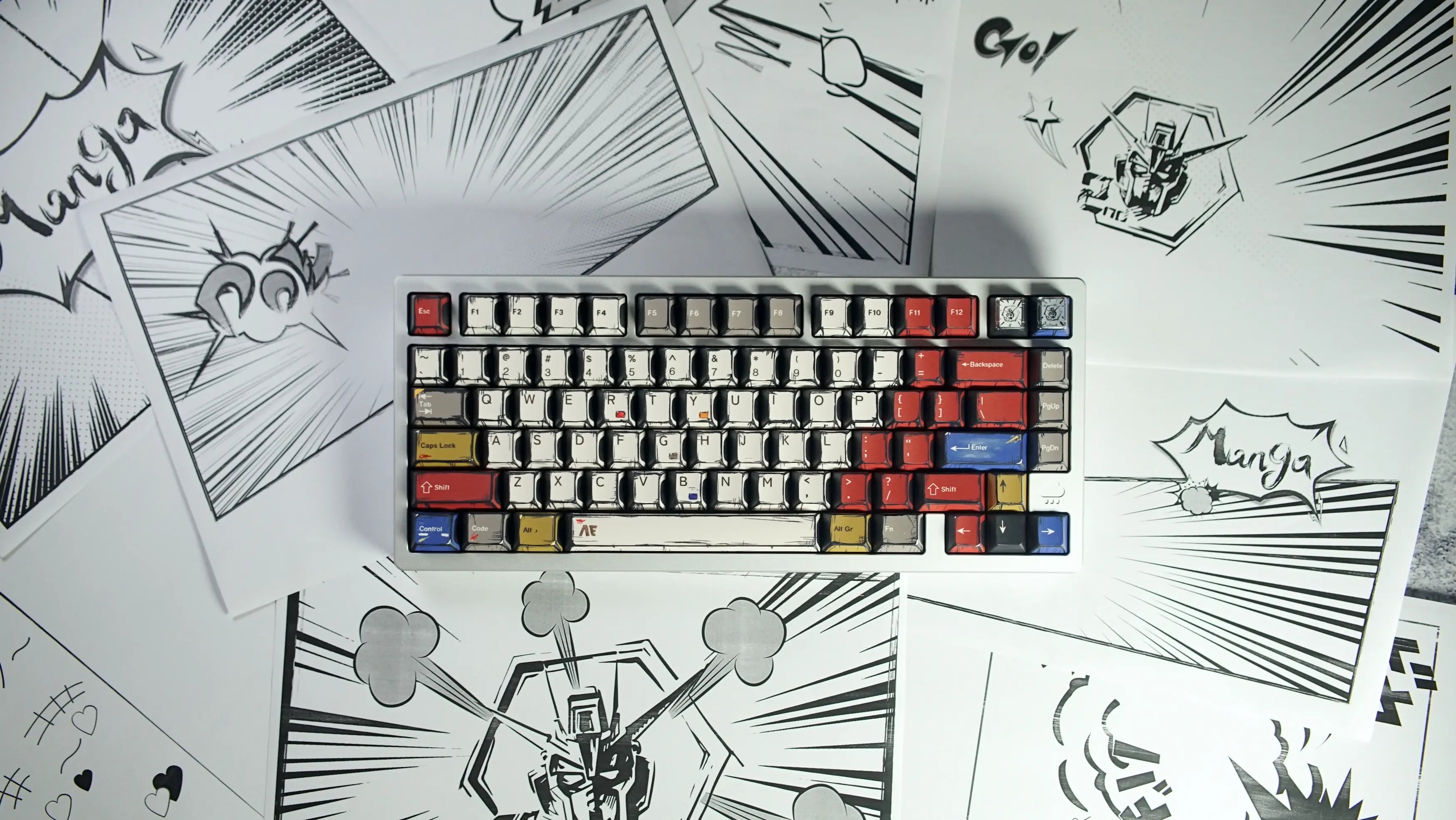 Shenpo Classic Hundred Mixed Lights PBT Keycap Set