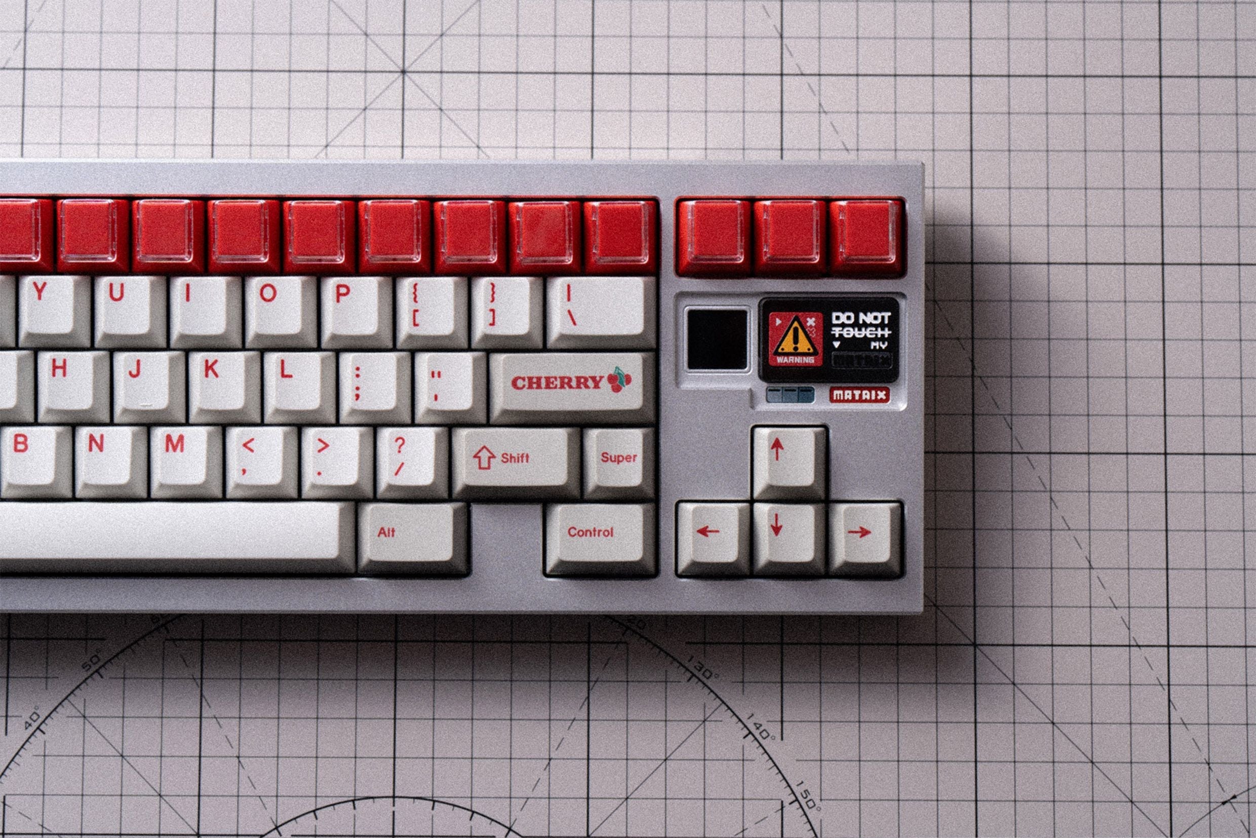 ArmorSuit Classic Red PBT Keycap Set