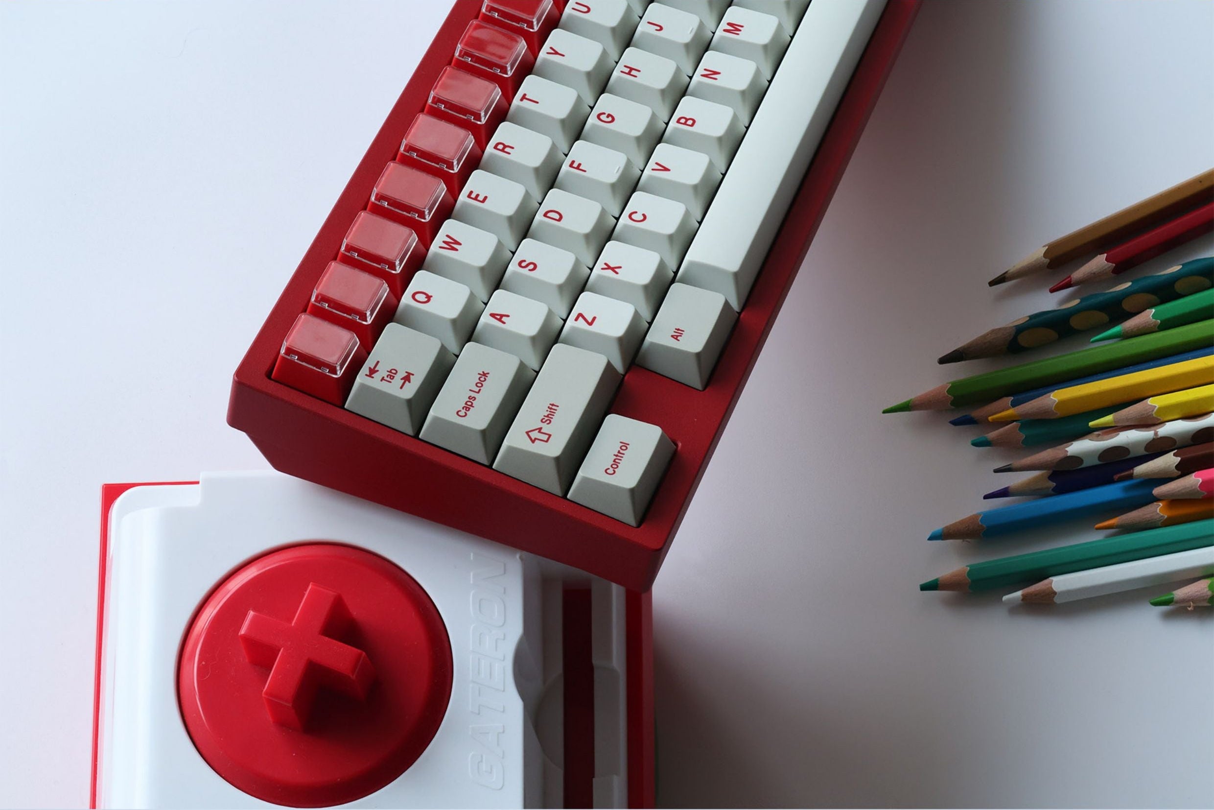 ArmorSuit Classic Red PBT Keycap Set
