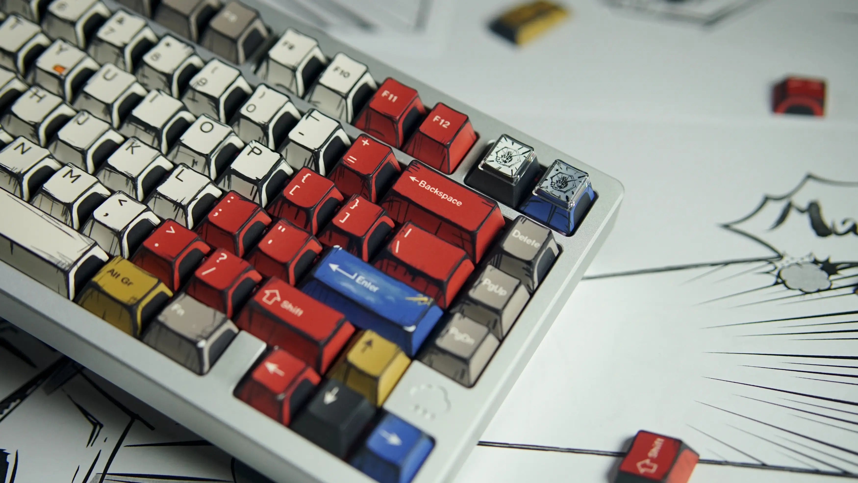 Shenpo Classic Hundred Mixed Lights PBT Keycap Set