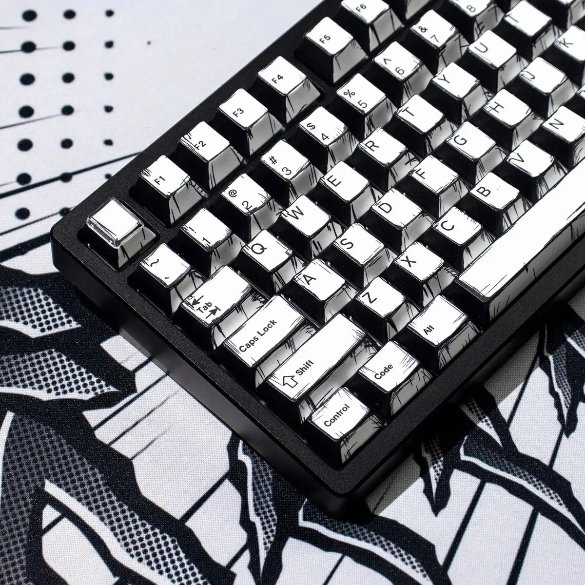 Shenpo Comics Mixed Lights PBT Keycap Set