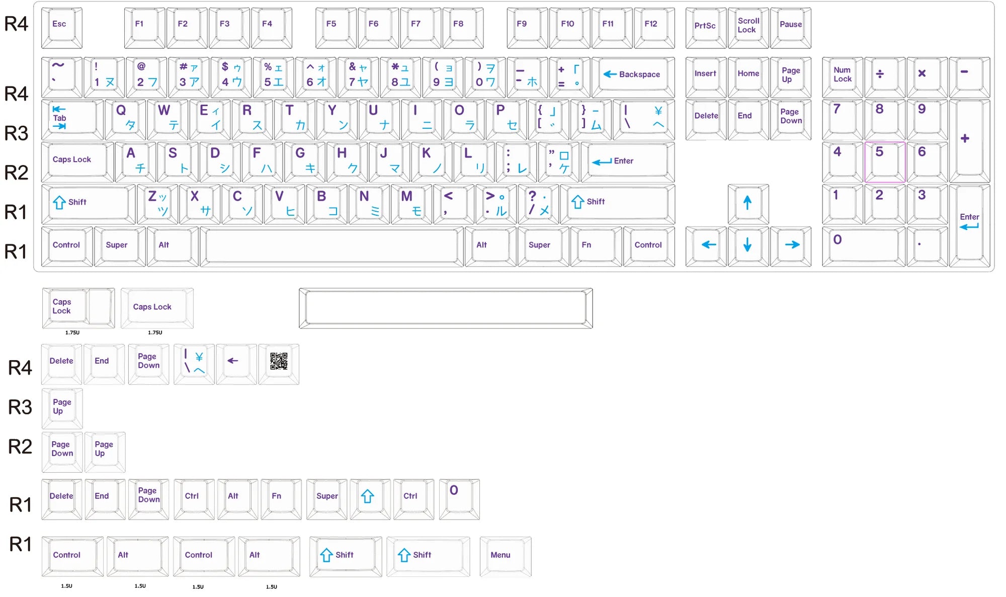 Shenpo PBOW PBT Keycap Set
