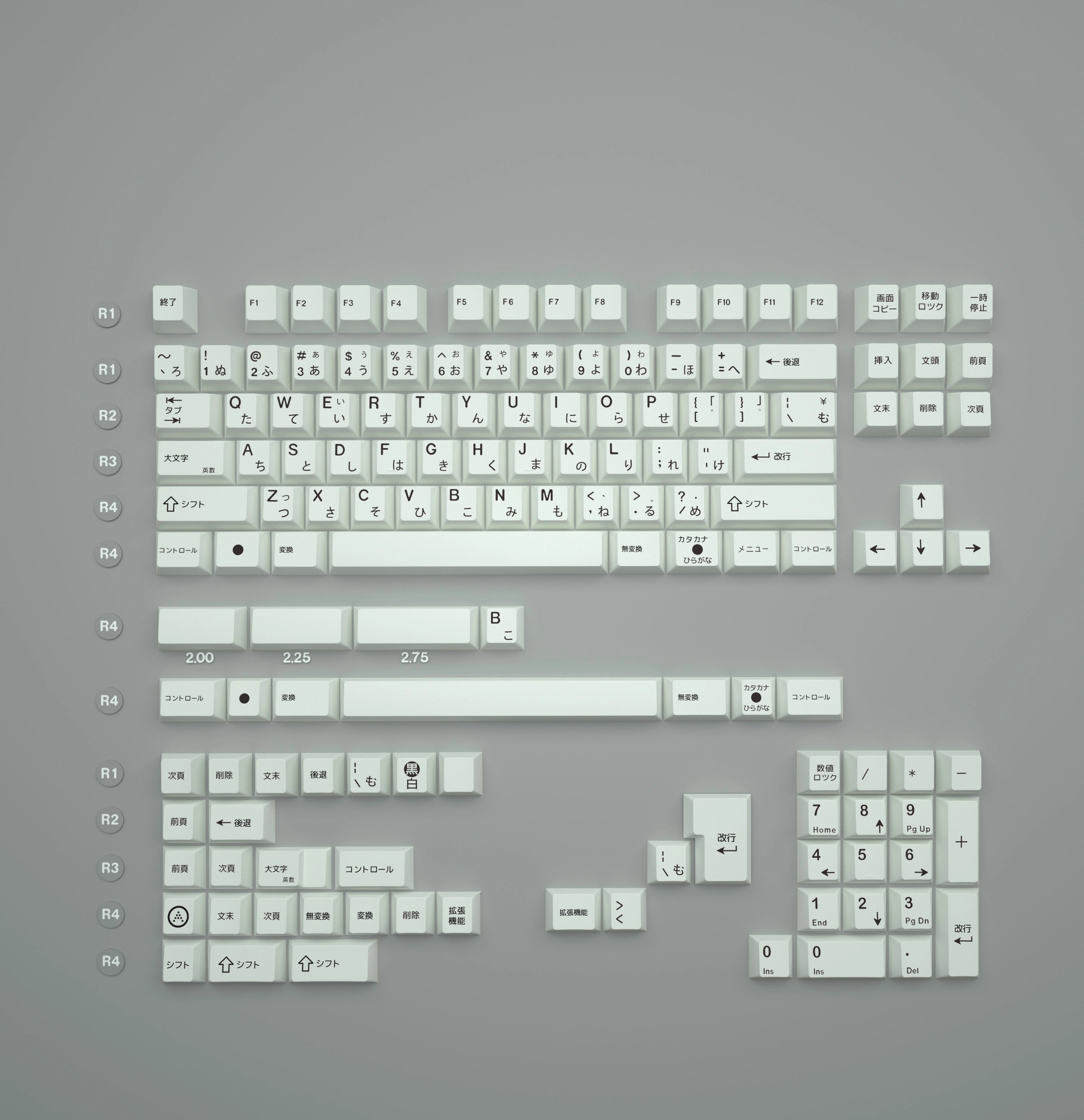 XMI Kuro PBT Keycap Set