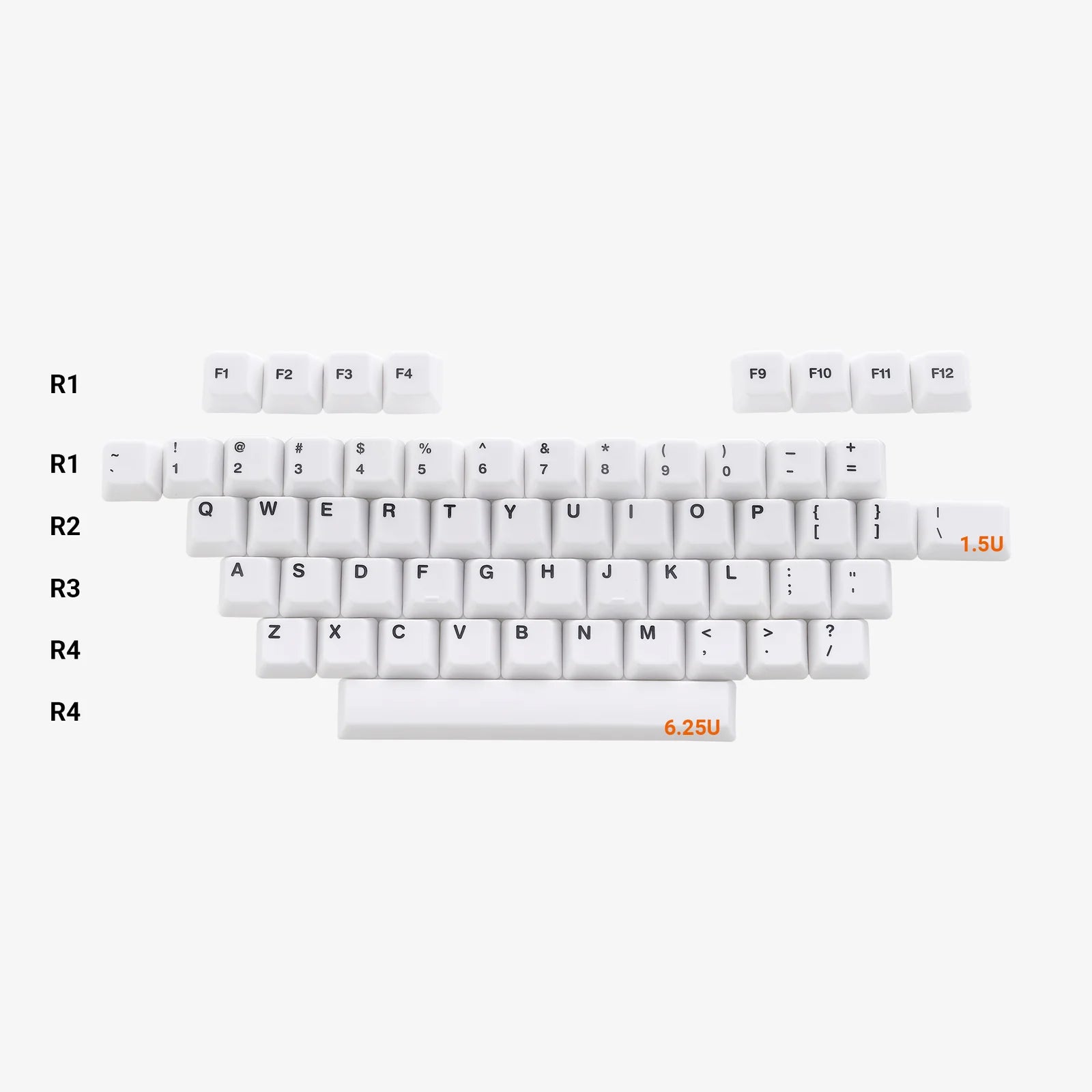 Cerakey V3 Ceramic Matte Keycaps