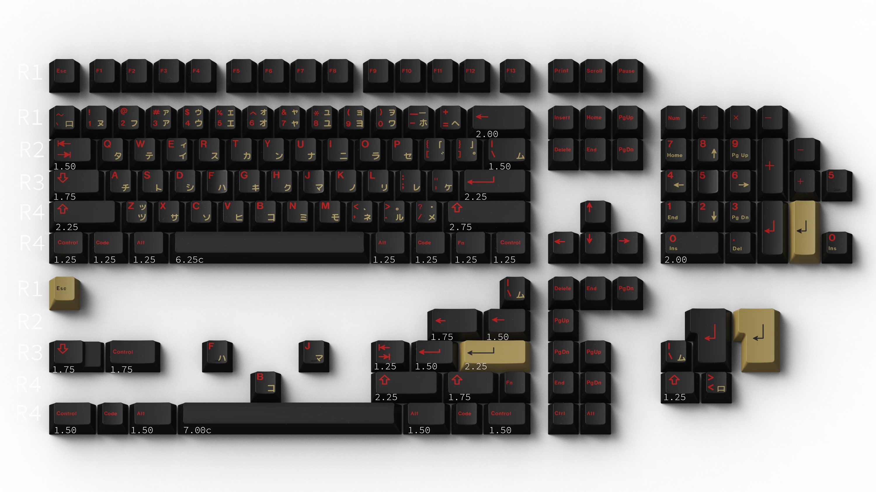 GMK CYL Underworld ABS Keycap Set
