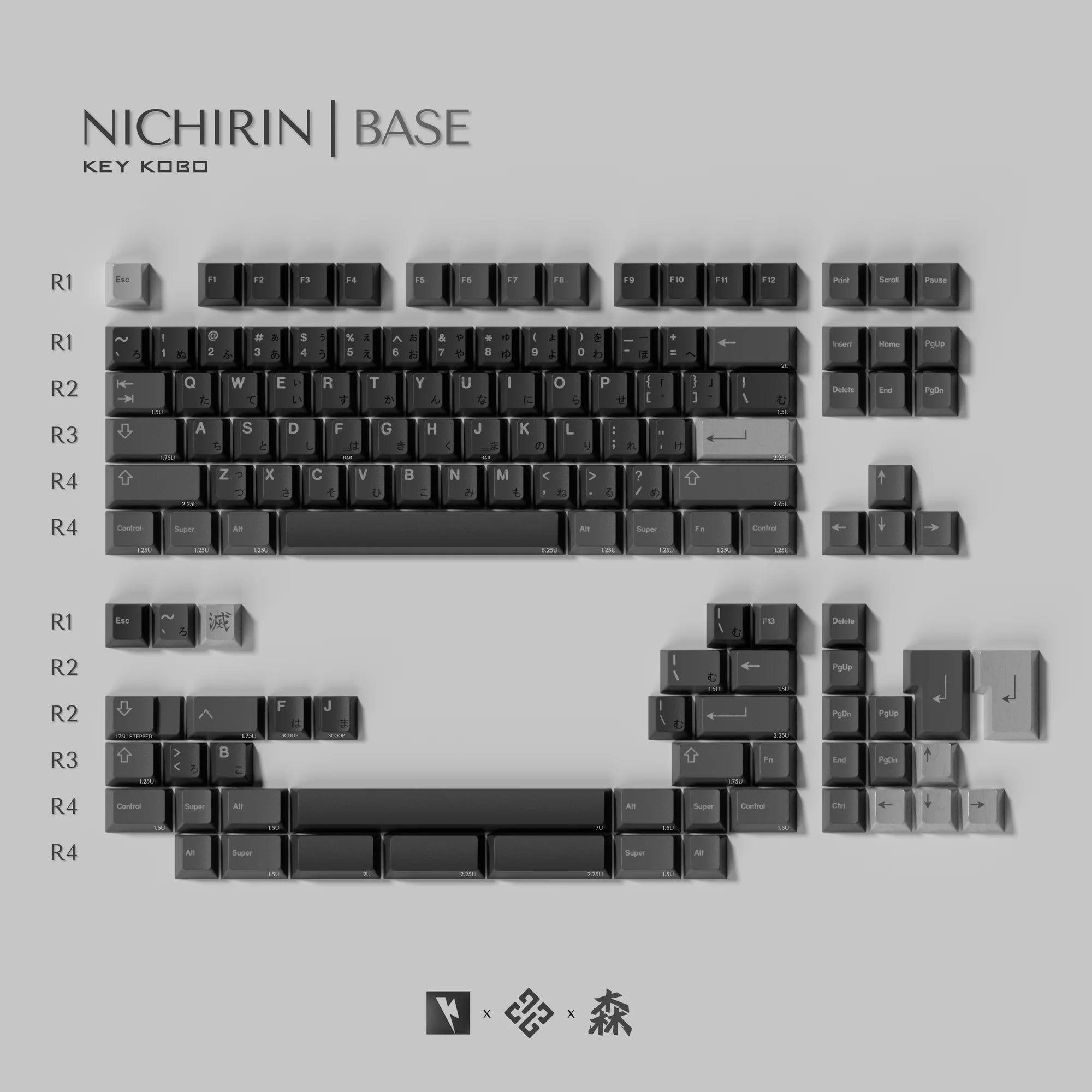 KKB Nichirin ABS Keycap Set