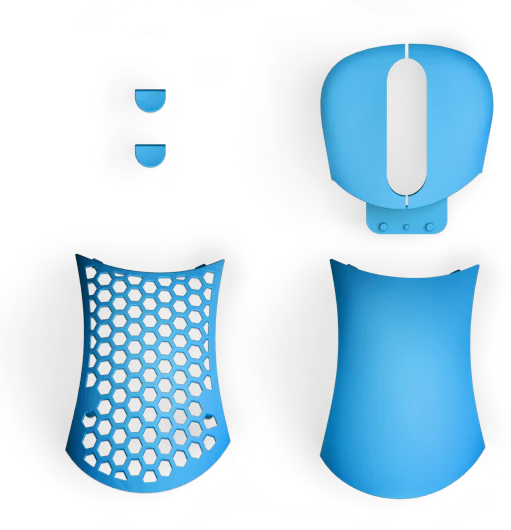 Pwnage Ultra Custom Wireless Ergo Gen 2 - Extra Cover Sets