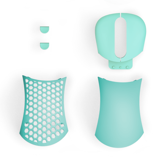 Pwnage Ultra Custom Wireless Ergo Gen 2 - Extra Cover Sets