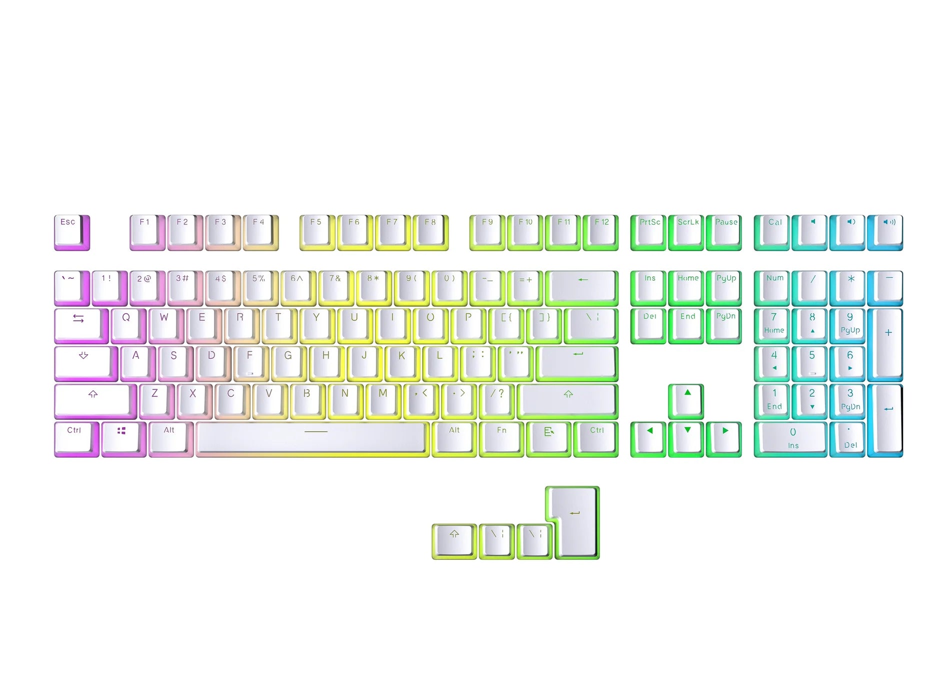 Pudding PBT Keycap Set