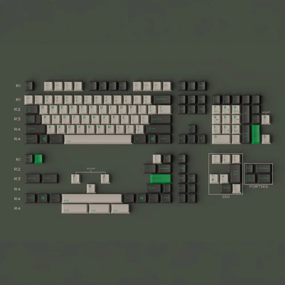 GMK CYL Coniferous R2 ABS Keycap Set