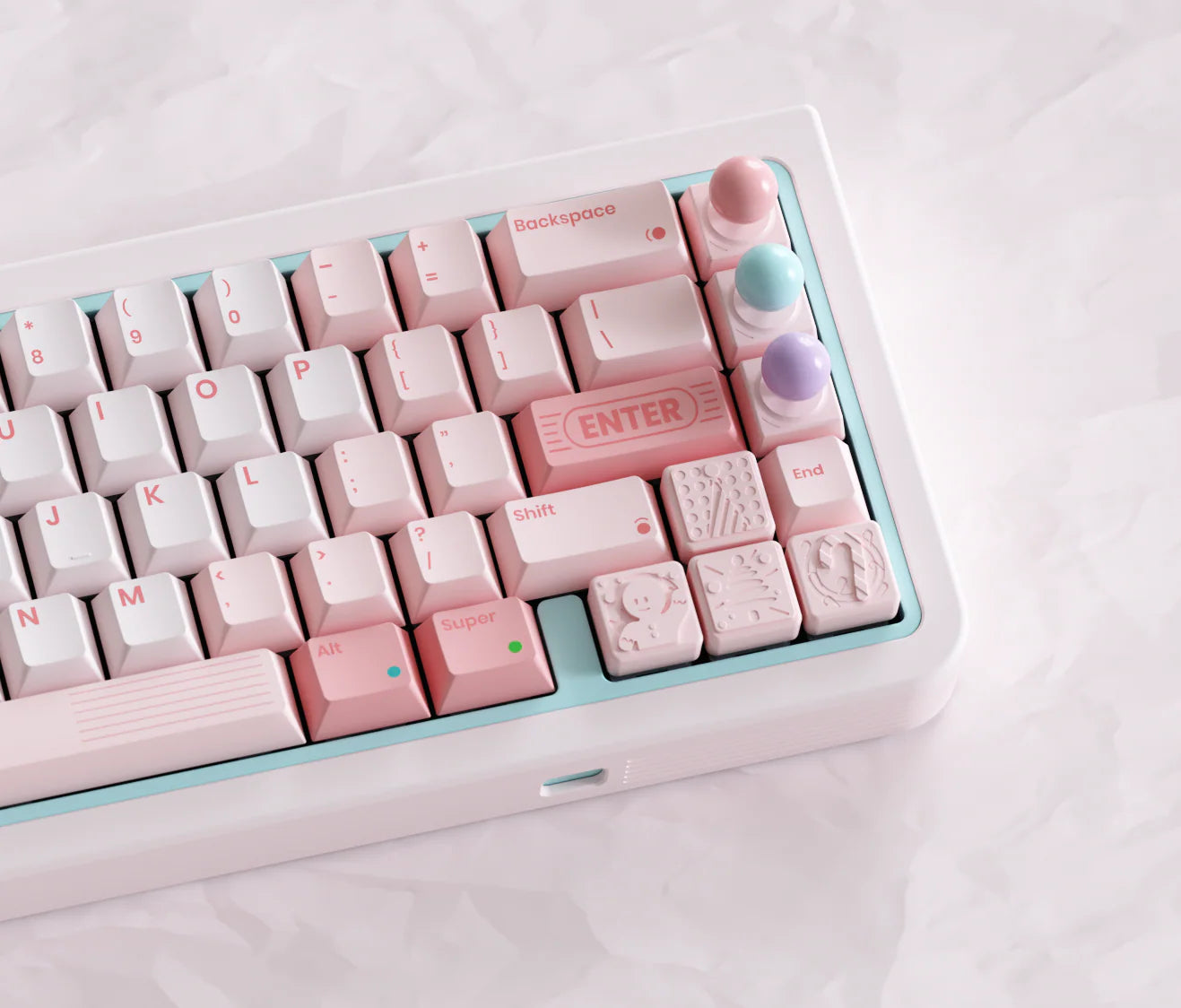 80Retros Game 1989 Candy PBT Keycaps Set