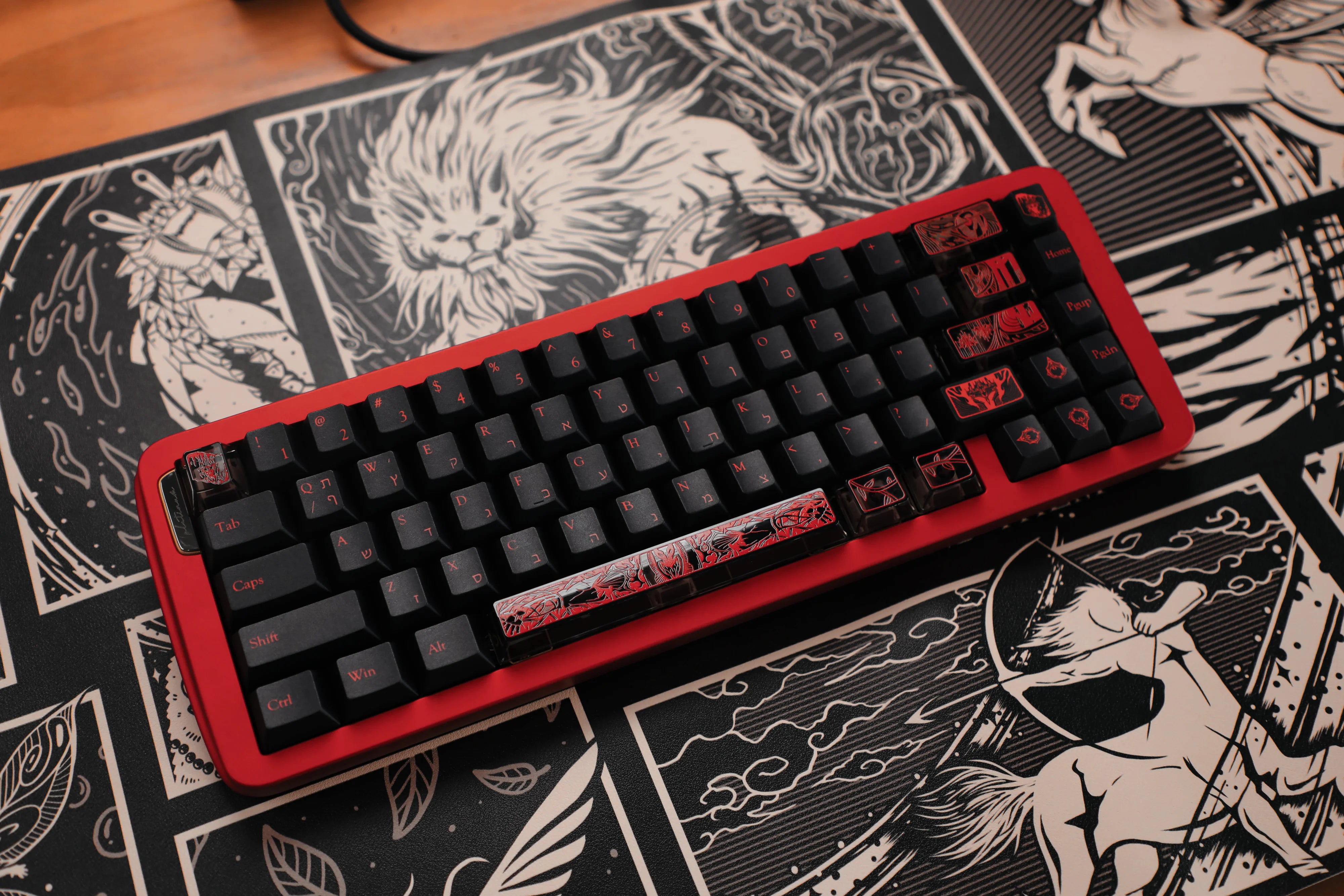 ChaosEra Dark Covenant PBT Keycap Set