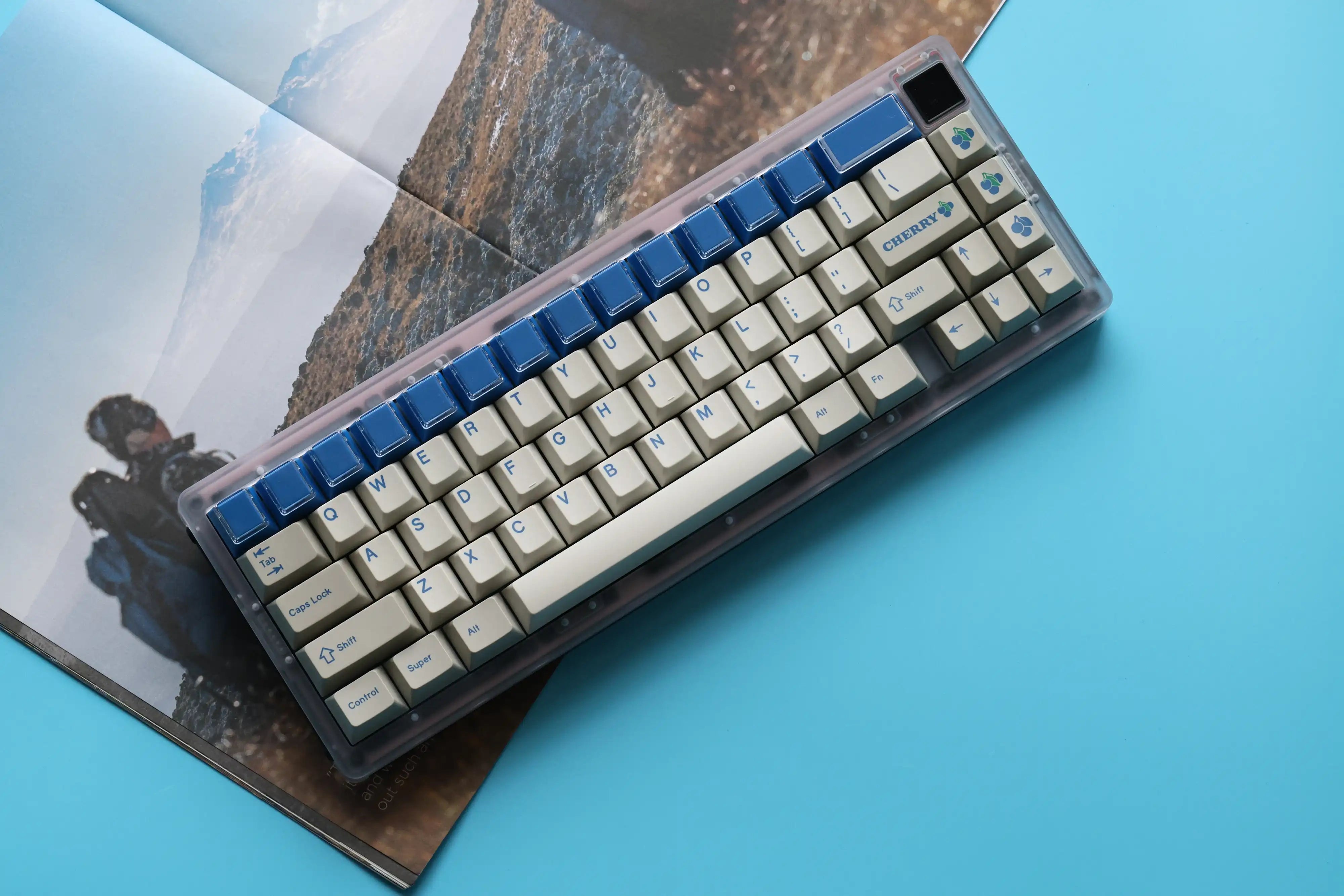 ArmorSuit Classic Blue PBT Keycap Set