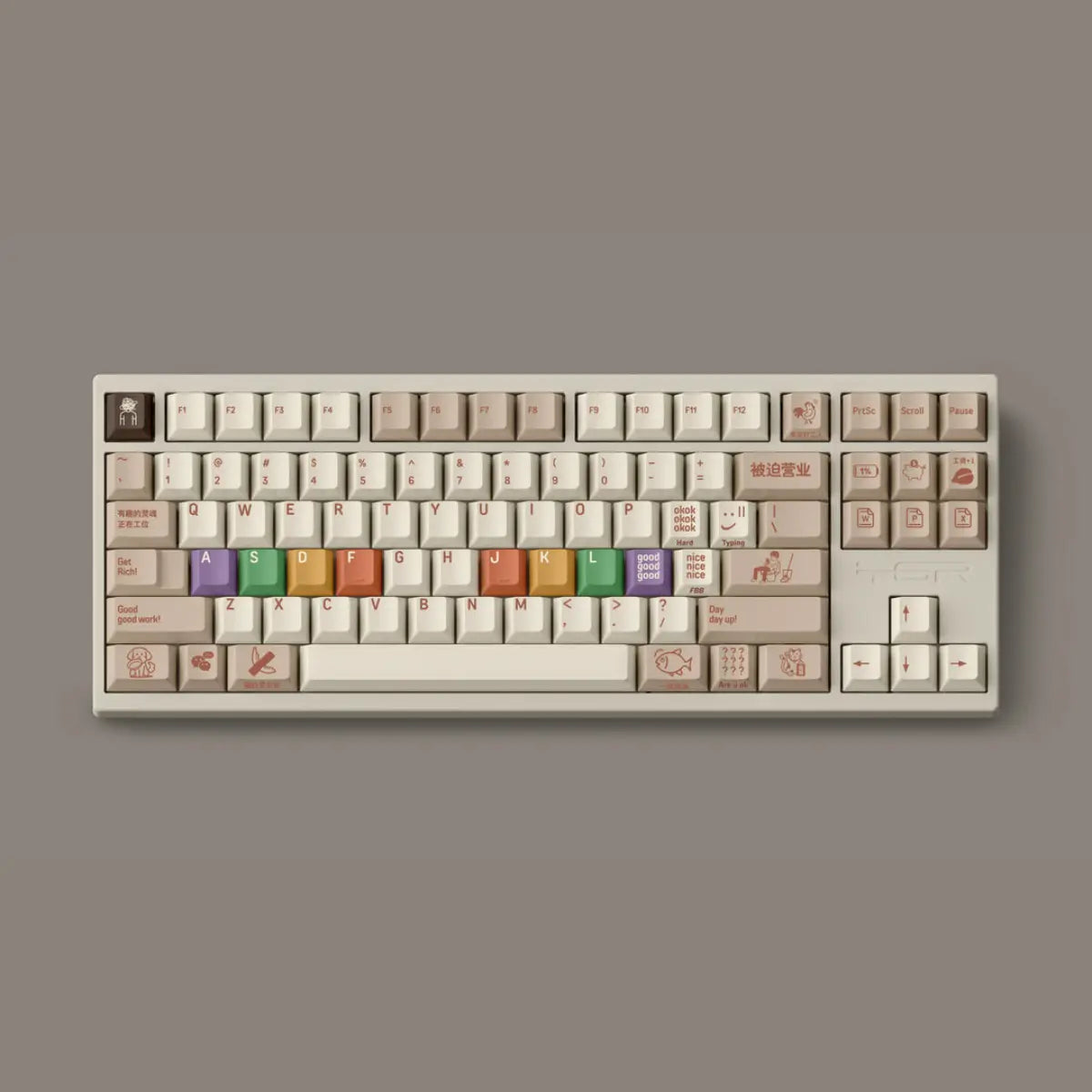 FBB Hard Typing PBT Keycap Set