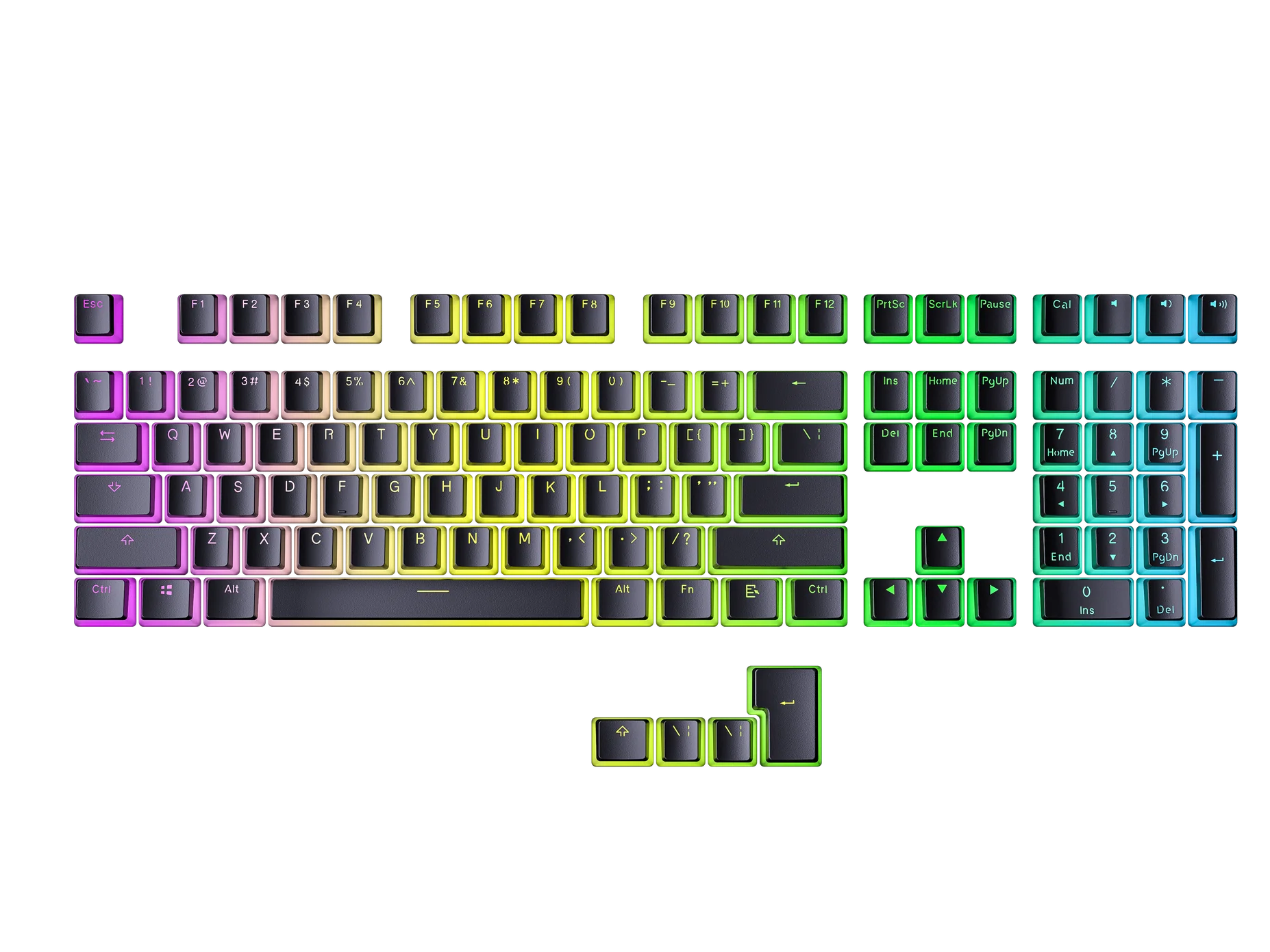 Pudding PBT Keycap Set