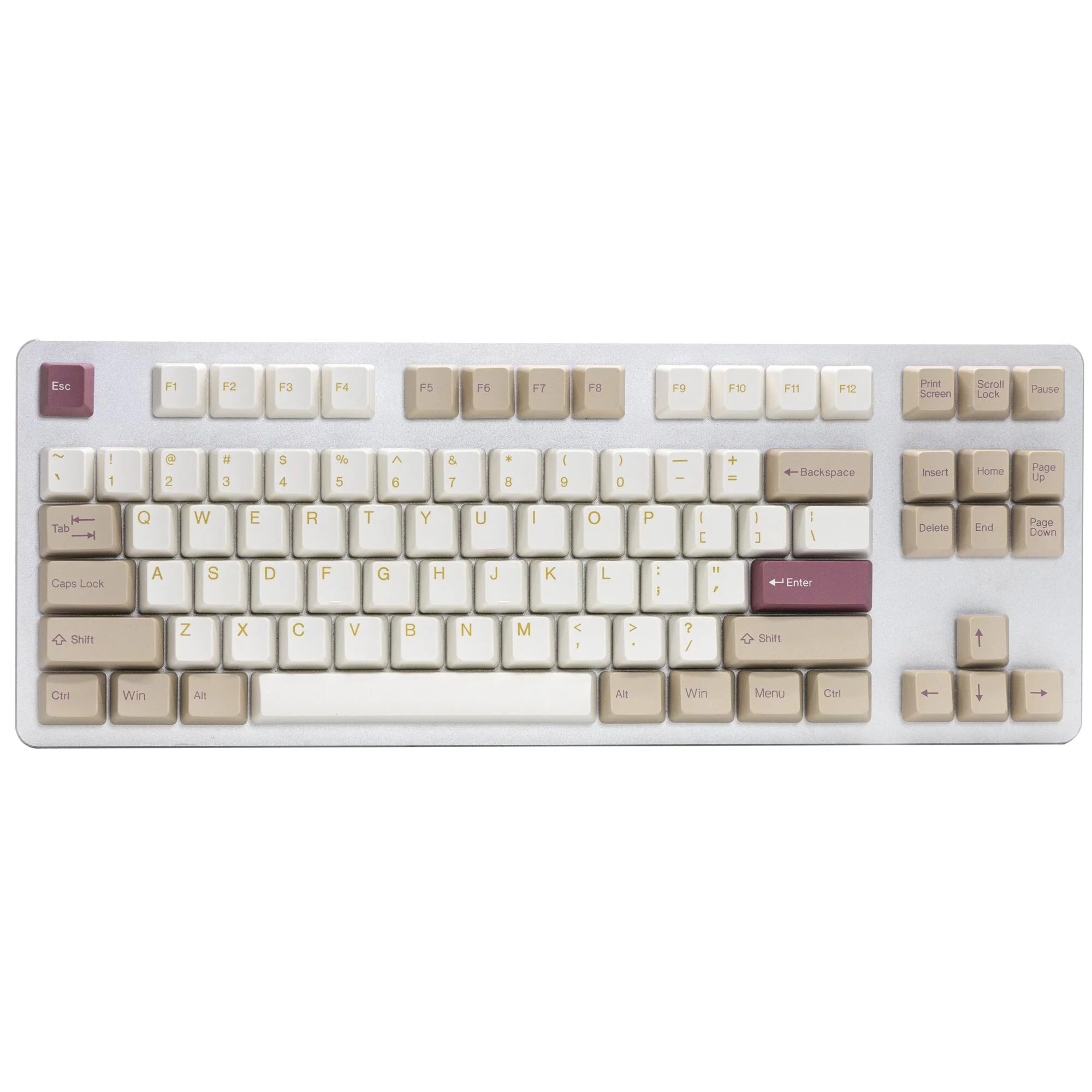 Tai-Hao Shell Sand Beach ABS Doubleshot Keycap Set