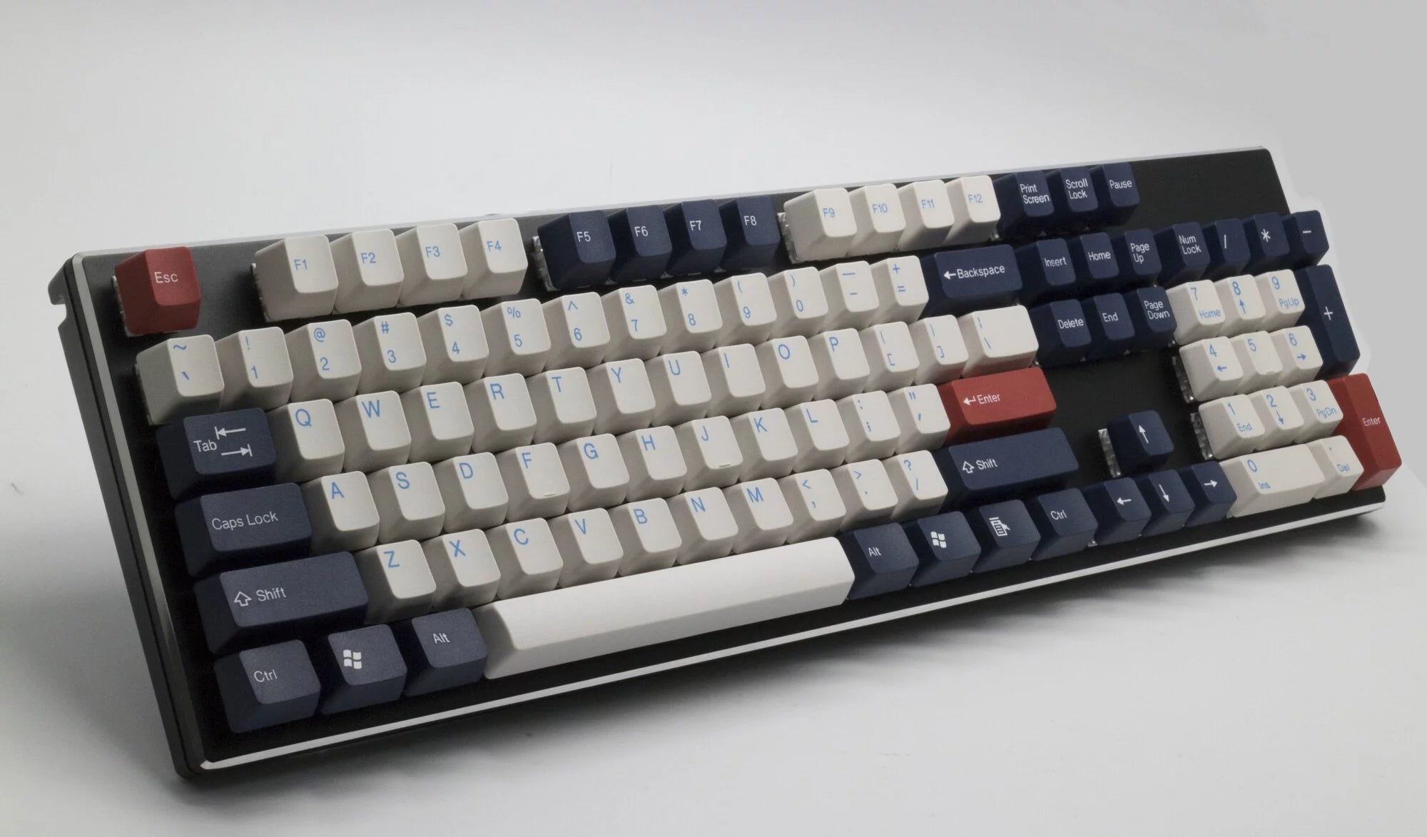 Tai-Hao England Blue ABS Doubleshot Keycap Set