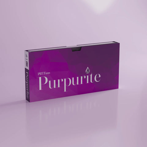 PBTfans Purpurite ABS Doubleshot Keycap Set