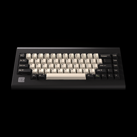 Top view of Vortex PC66 66-key Keyboard in Black