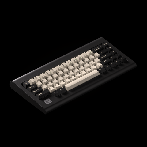 Side view of Vortex PC66 66-key Keyboard in Black