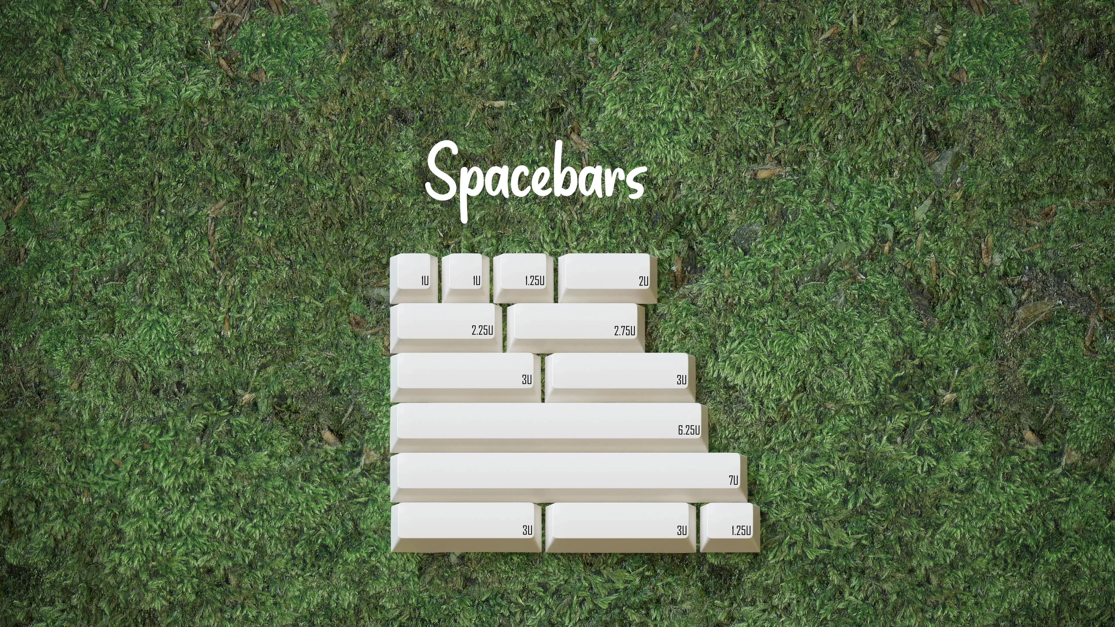 KBM Fairy Spacebars Keycap Set