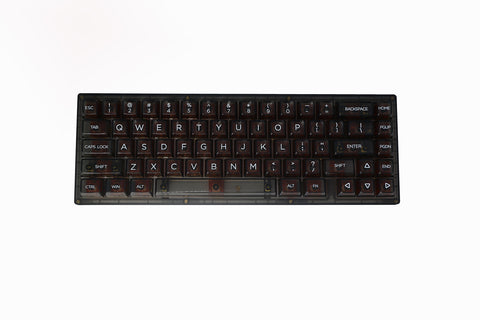 Clear Polycarbonate Keycap Set
