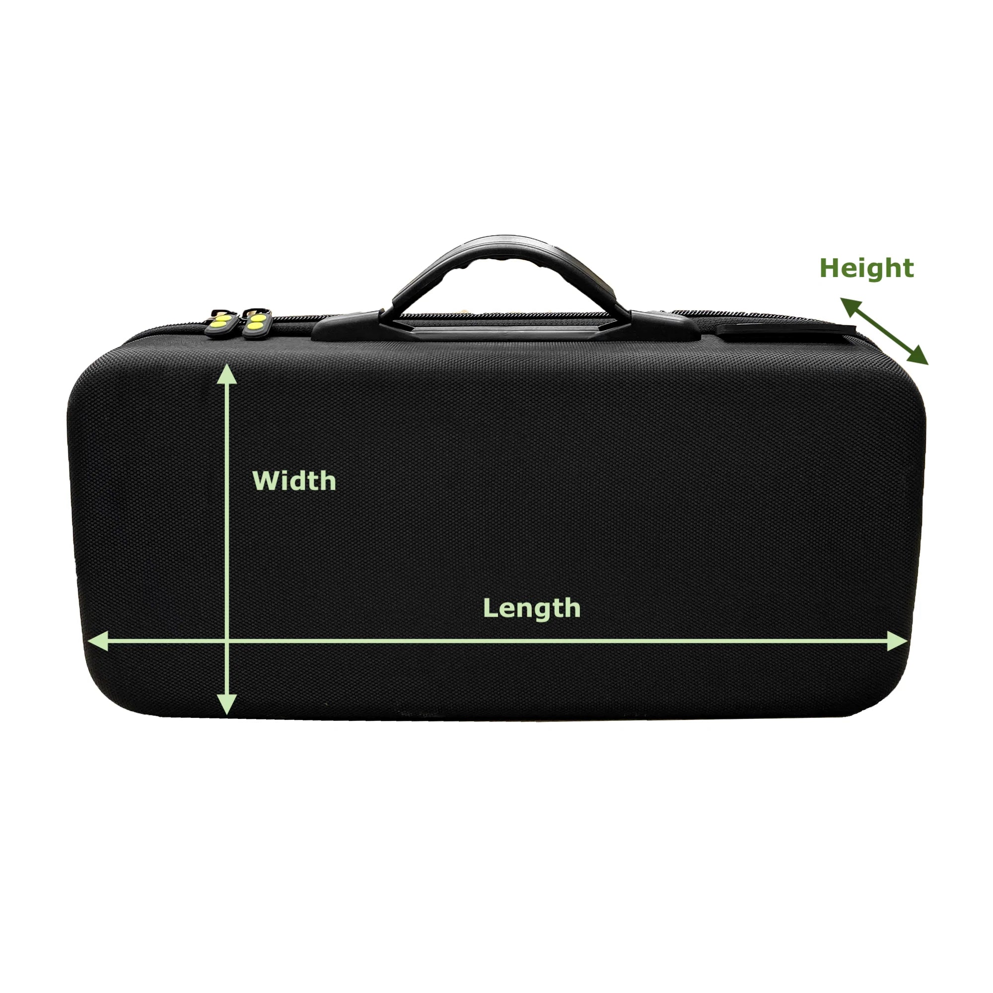 Outer dimension guide of TX Case for Keyboards