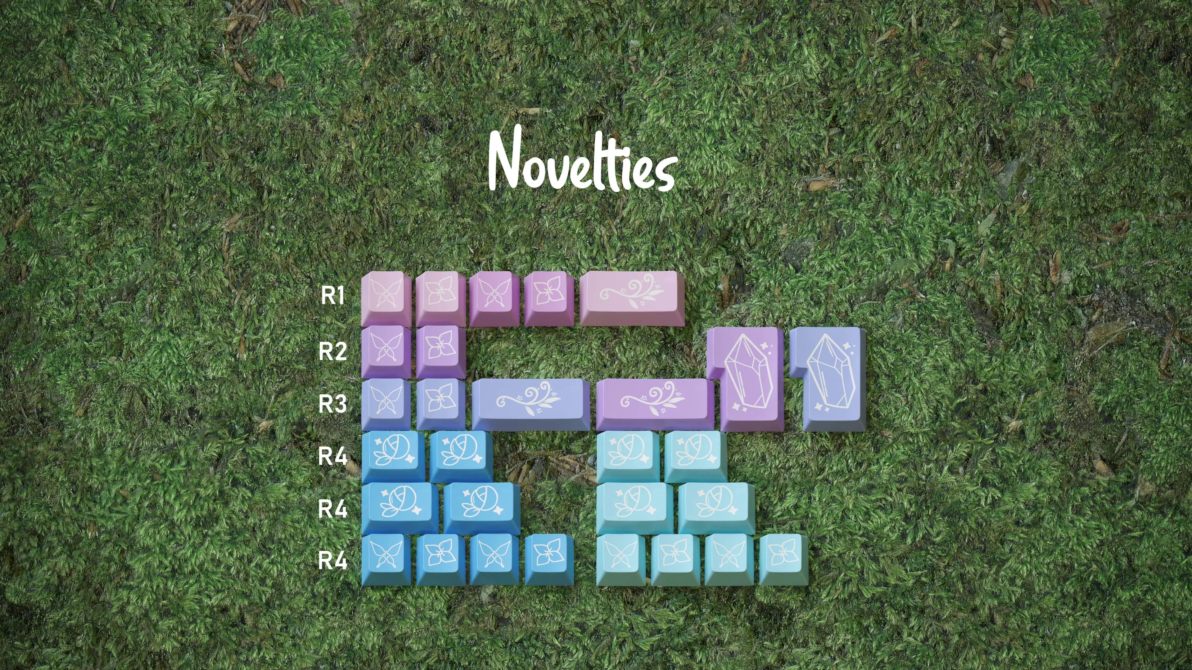 KBM Fairy Novelties Keycap Set