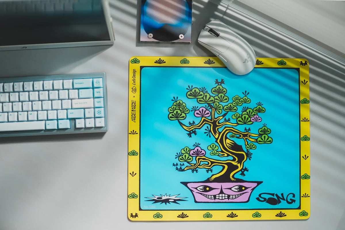 LeleDesign Curation Tempered Glass Pad ( feat. NICE!NICE®) - SONG
