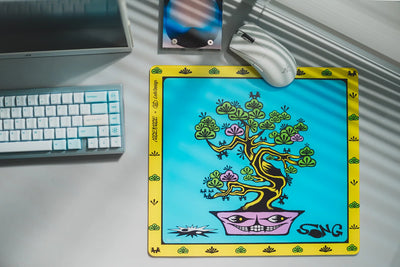 LeleDesign Curation Tempered Glass Pad ( feat. NICE!NICE®) - SONG