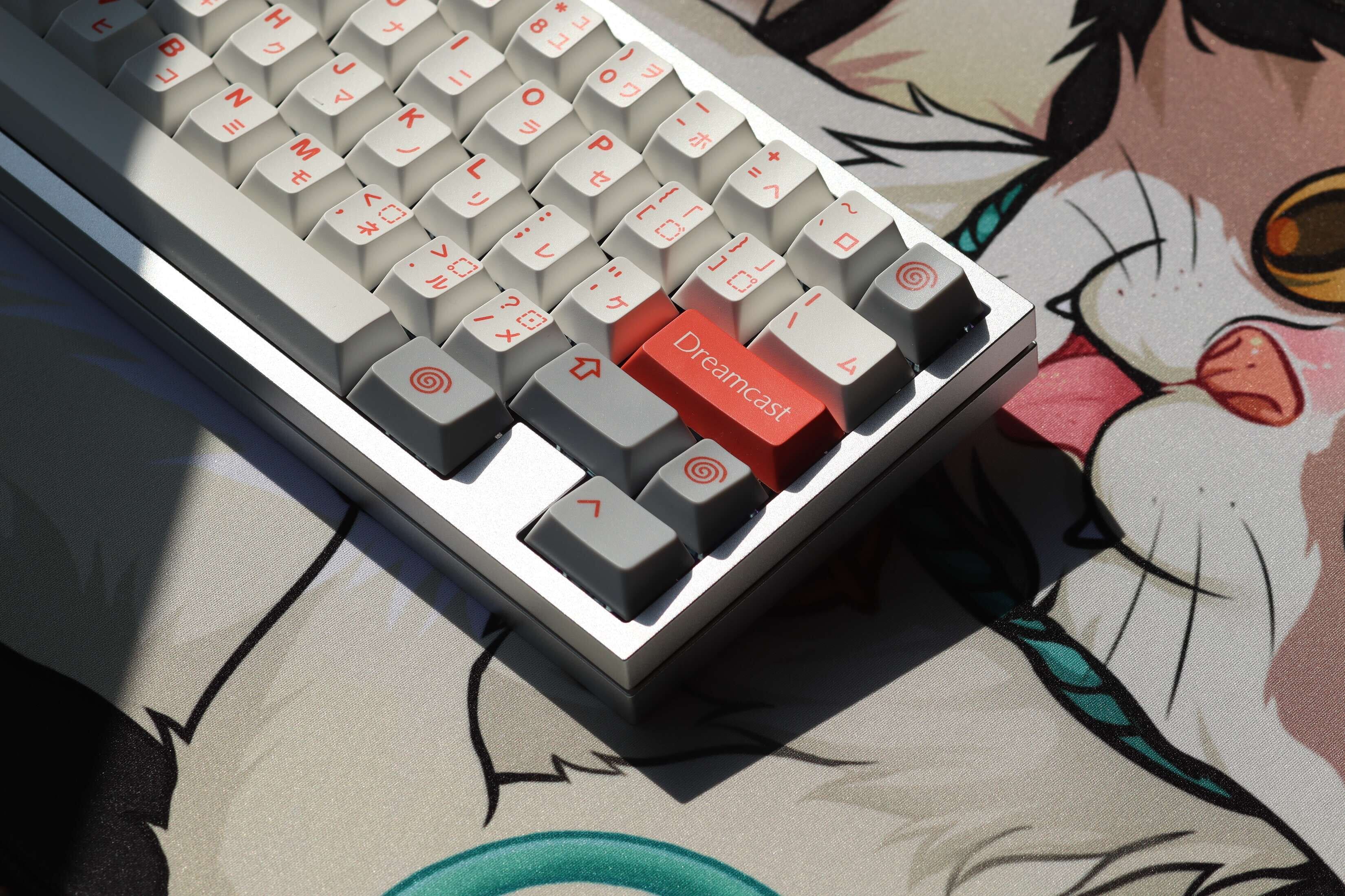 armorsuit keycaps dreamcast2.0 キーキャップ ArmorSuit Dreamcast PBT Dye Sub Keycap Set – pantheonkeys