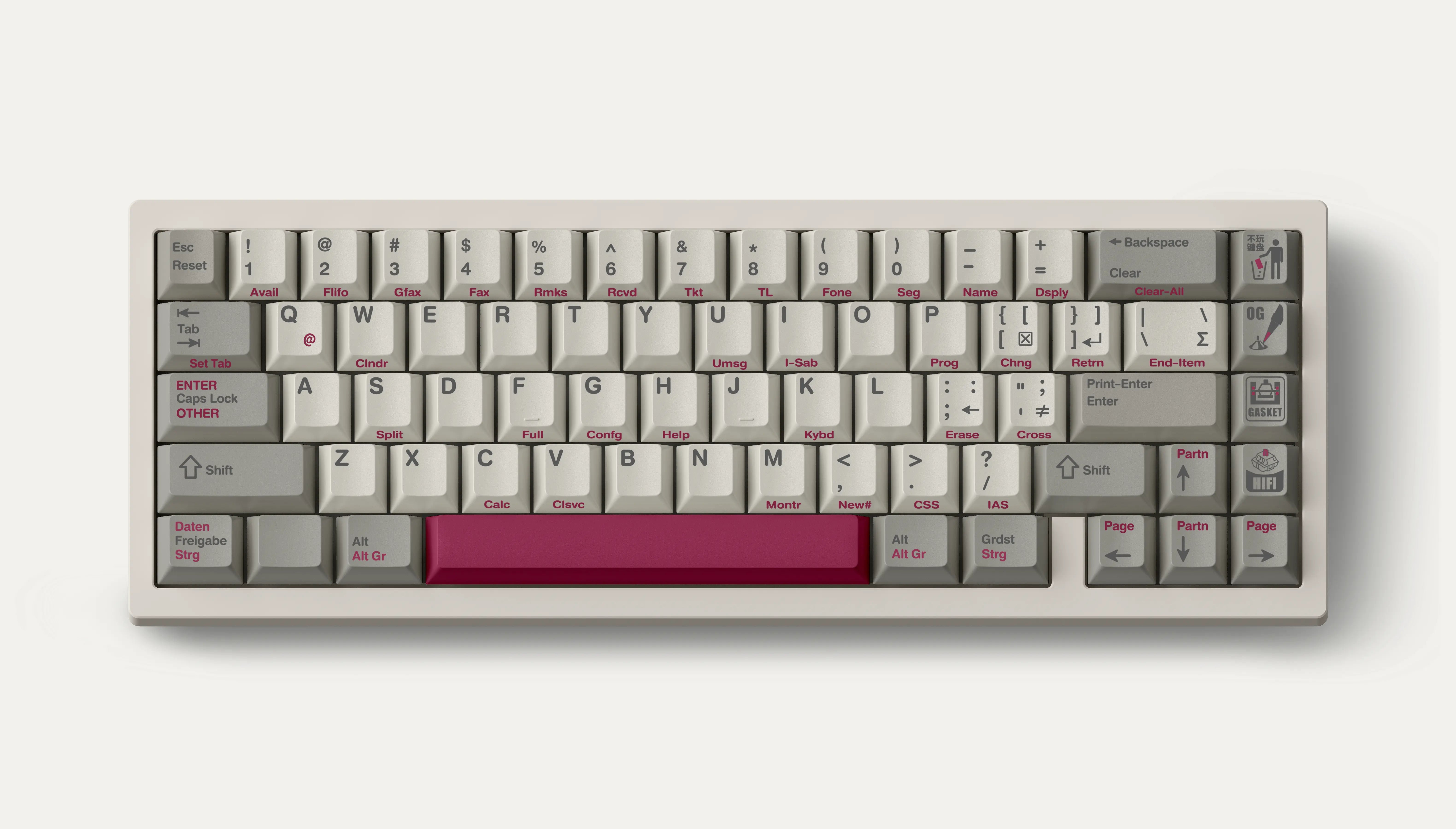 FBB GB Retro PBT Keycaps Set - Thumbnail 5